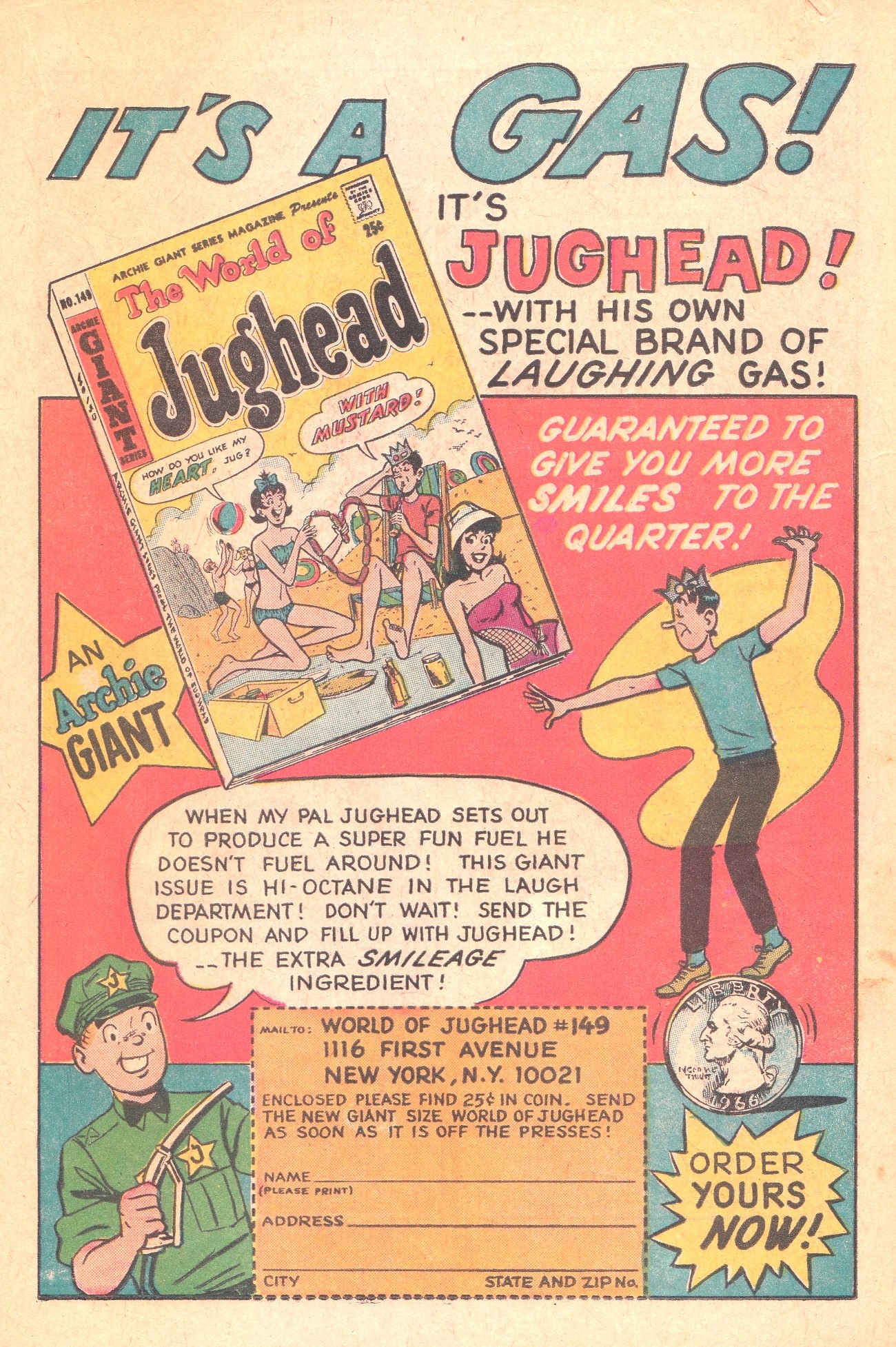 Read online Jughead (1965) comic -  Issue #148 - 19
