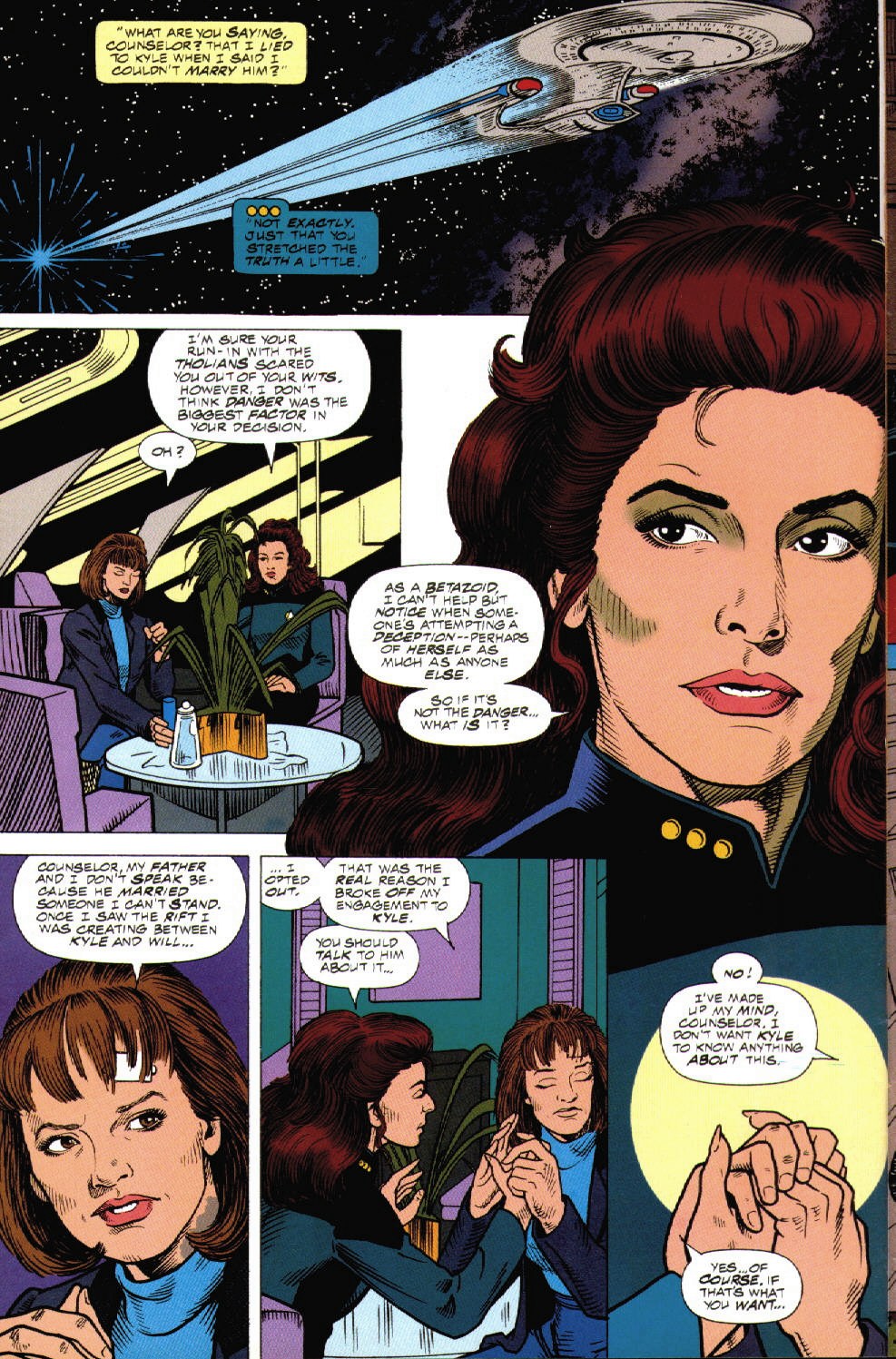 Read online Star Trek: The Next Generation (1989) comic -  Issue #75 - 40