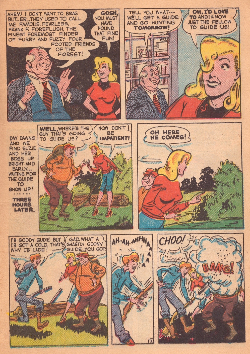 Read online Suzie Comics comic -  Issue #58 - 25