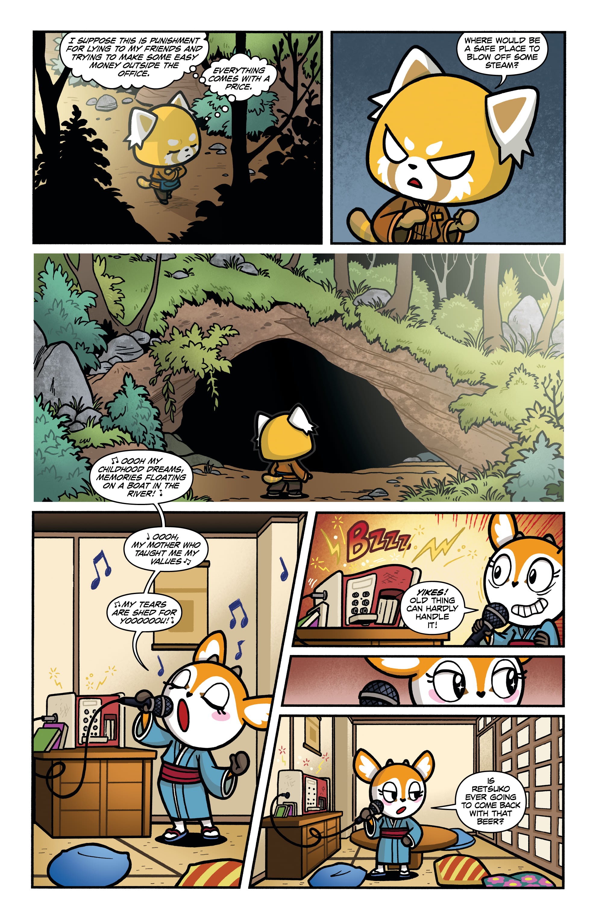 Read online Aggretsuko: Out of Office comic -  Issue #2 - 22