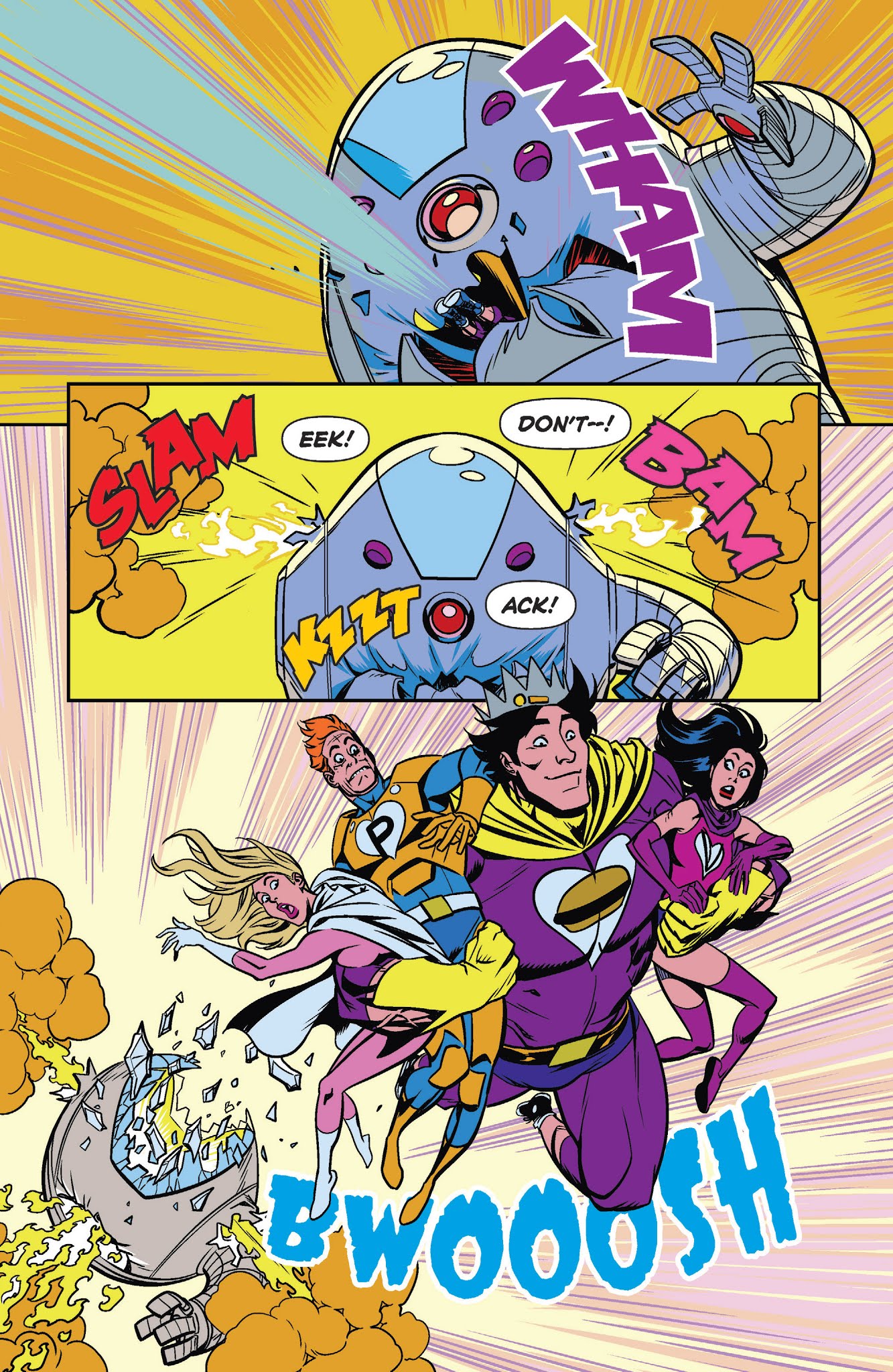 Read online Archie's Superteens Versus Crusaders comic -  Issue #2 - 17