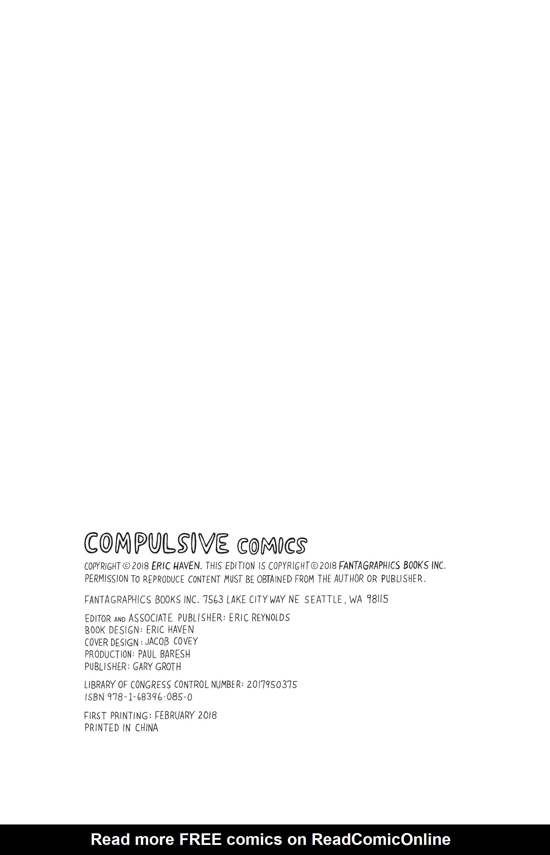 Read online Compulsive Comics comic -  Issue # TPB - 5