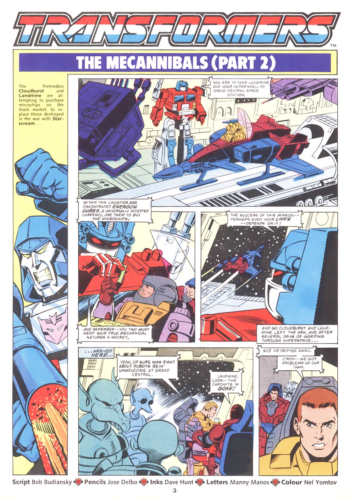 Read online The Transformers (UK) comic -  Issue #214 - 3