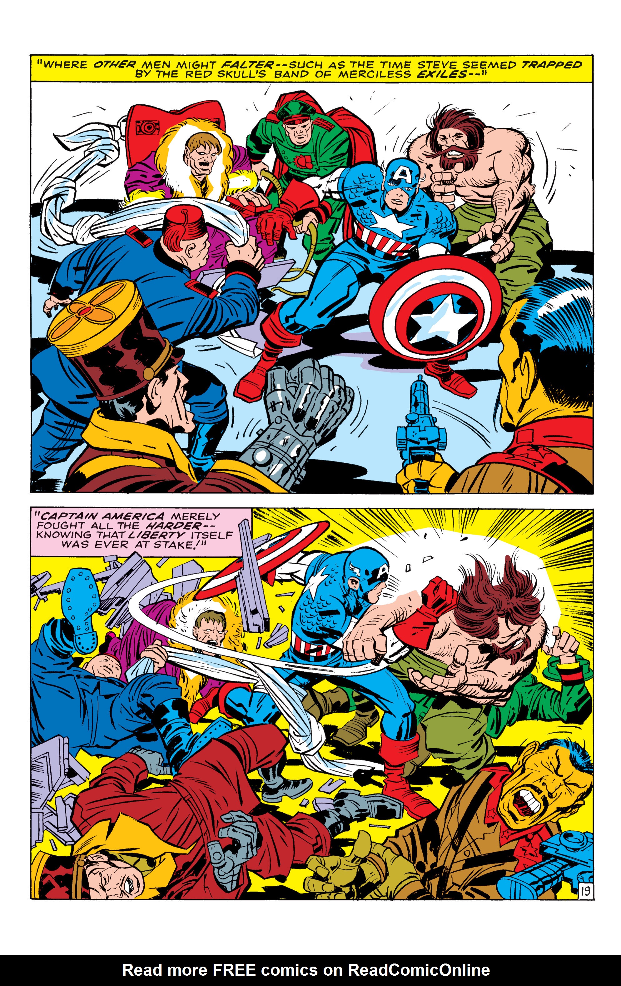 Read online Marvel Masterworks: Captain America comic -  Issue # TPB 3 (Part 3) - 53