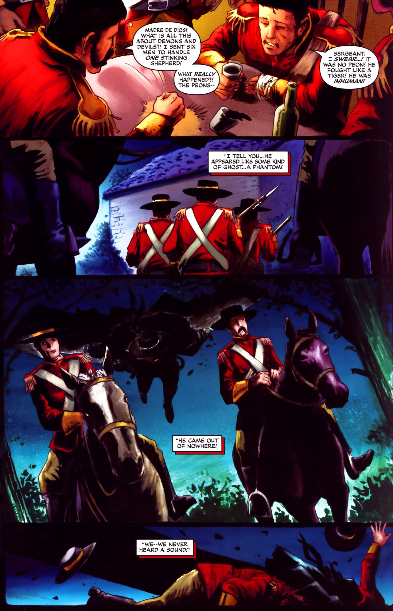 Read online Zorro (2008) comic -  Issue #1 - 16