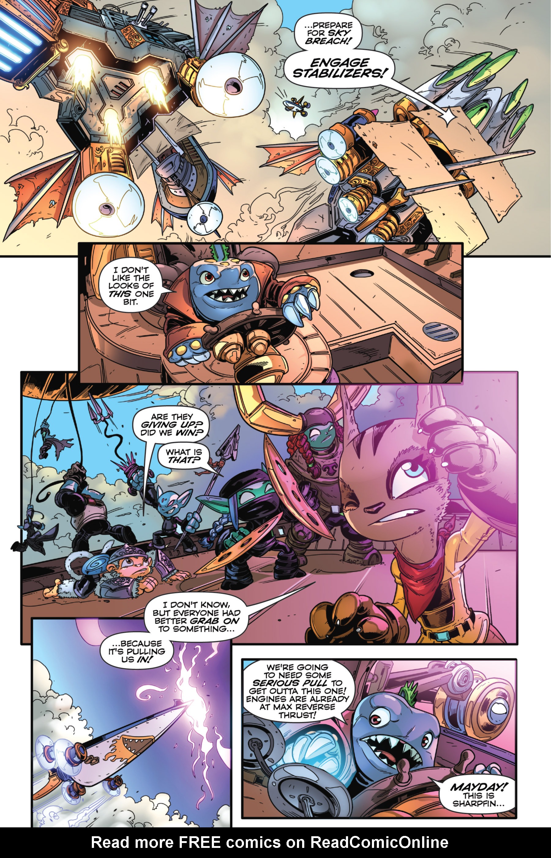 Read online Skylanders: Rift Into Overdrive comic -  Issue # Full - 20