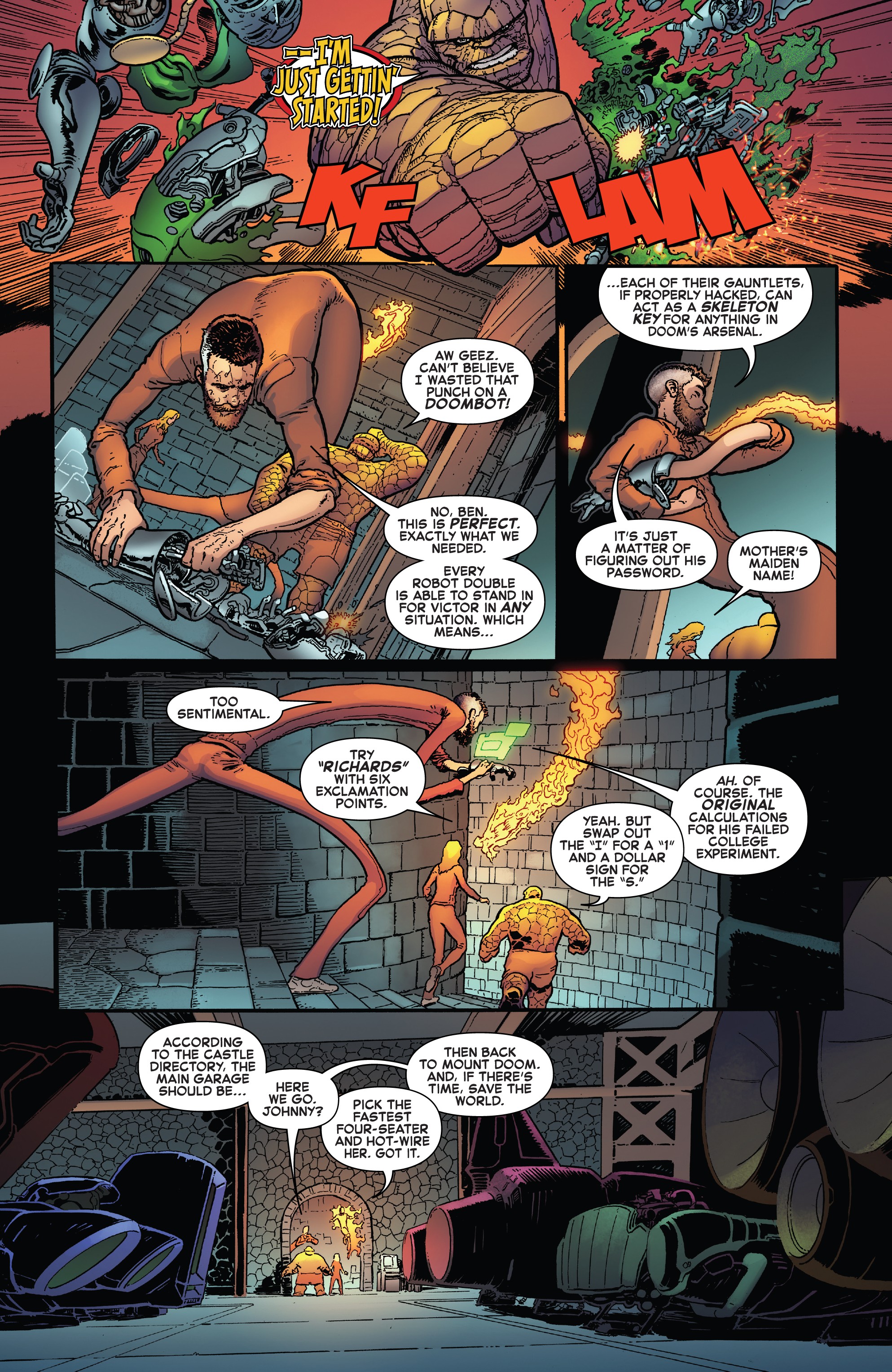 Read online Fantastic Four (2018) comic -  Issue #9 - 10