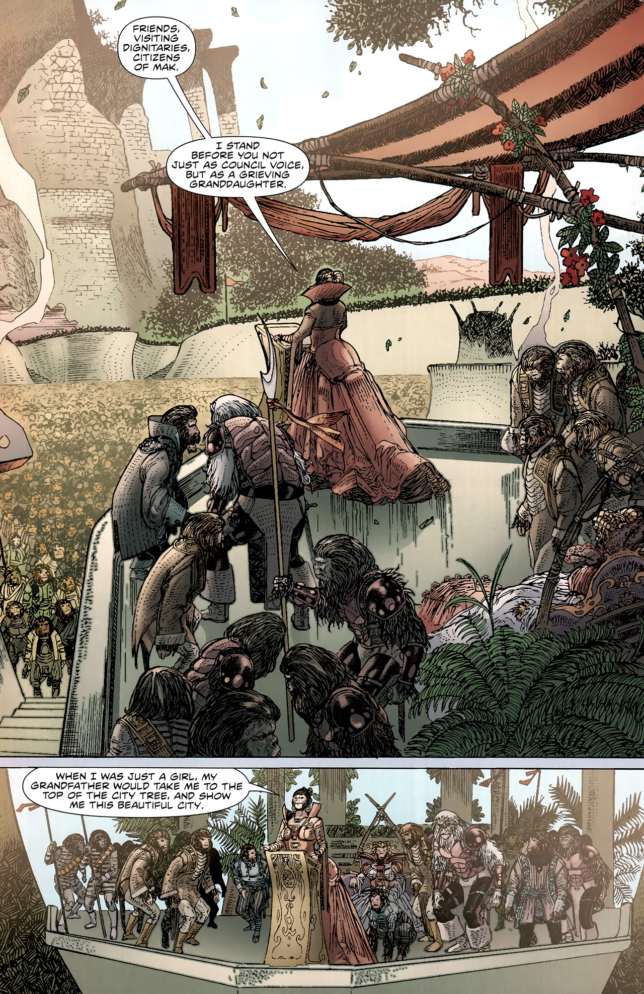 Read online Planet of the Apes (2011) comic -  Issue #4 - 12