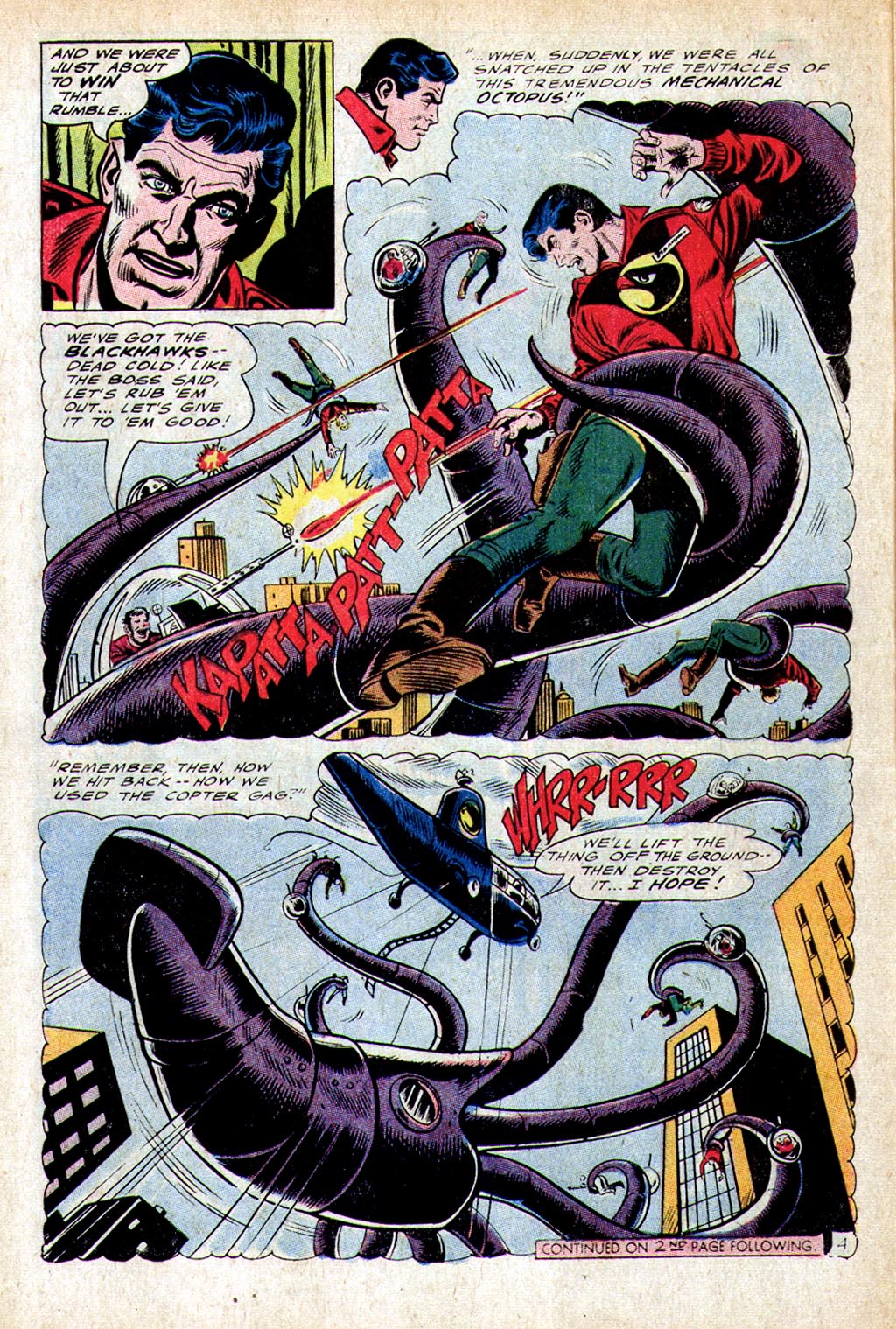 Blackhawk (1957) Issue #224 #116 - English 6