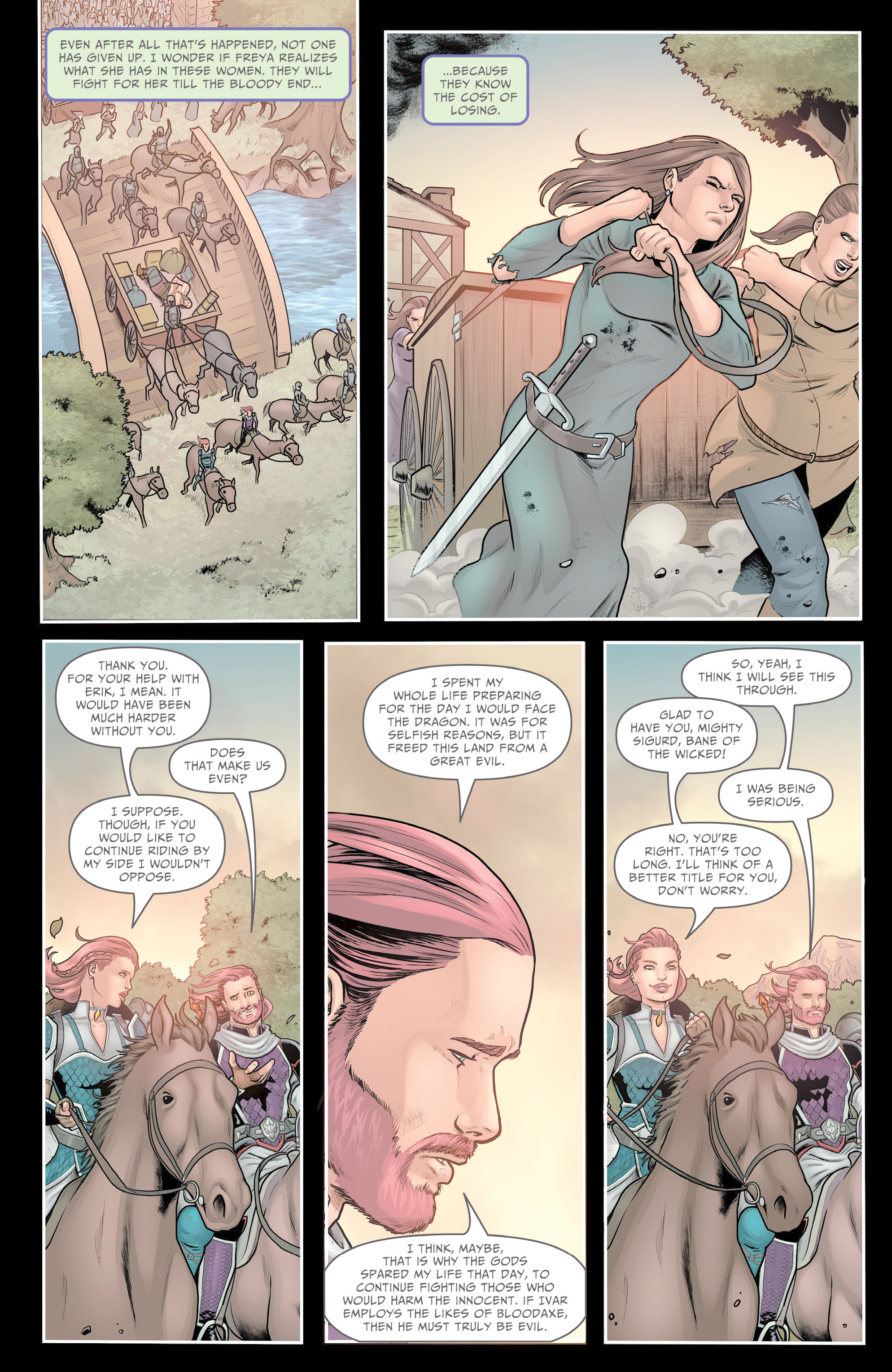 Read online Dragonsblood comic -  Issue #3 - 16