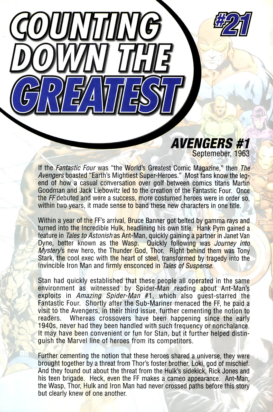 The 100 Greatest Marvels of All Time issue 2 - Page 4
