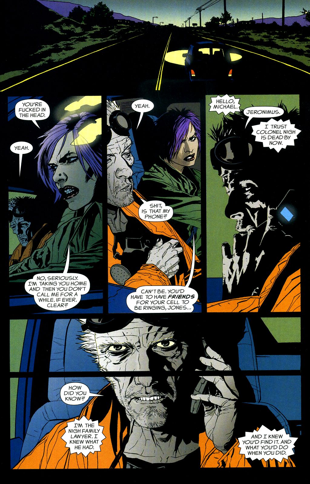 Read online Desolation Jones comic -  Issue #6 - 14
