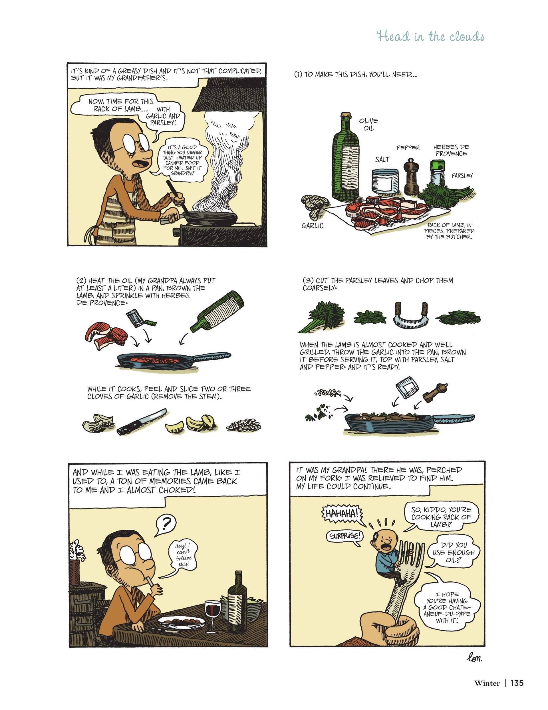 Read online To Drink and to Eat comic -  Issue # TPB 1 - 135