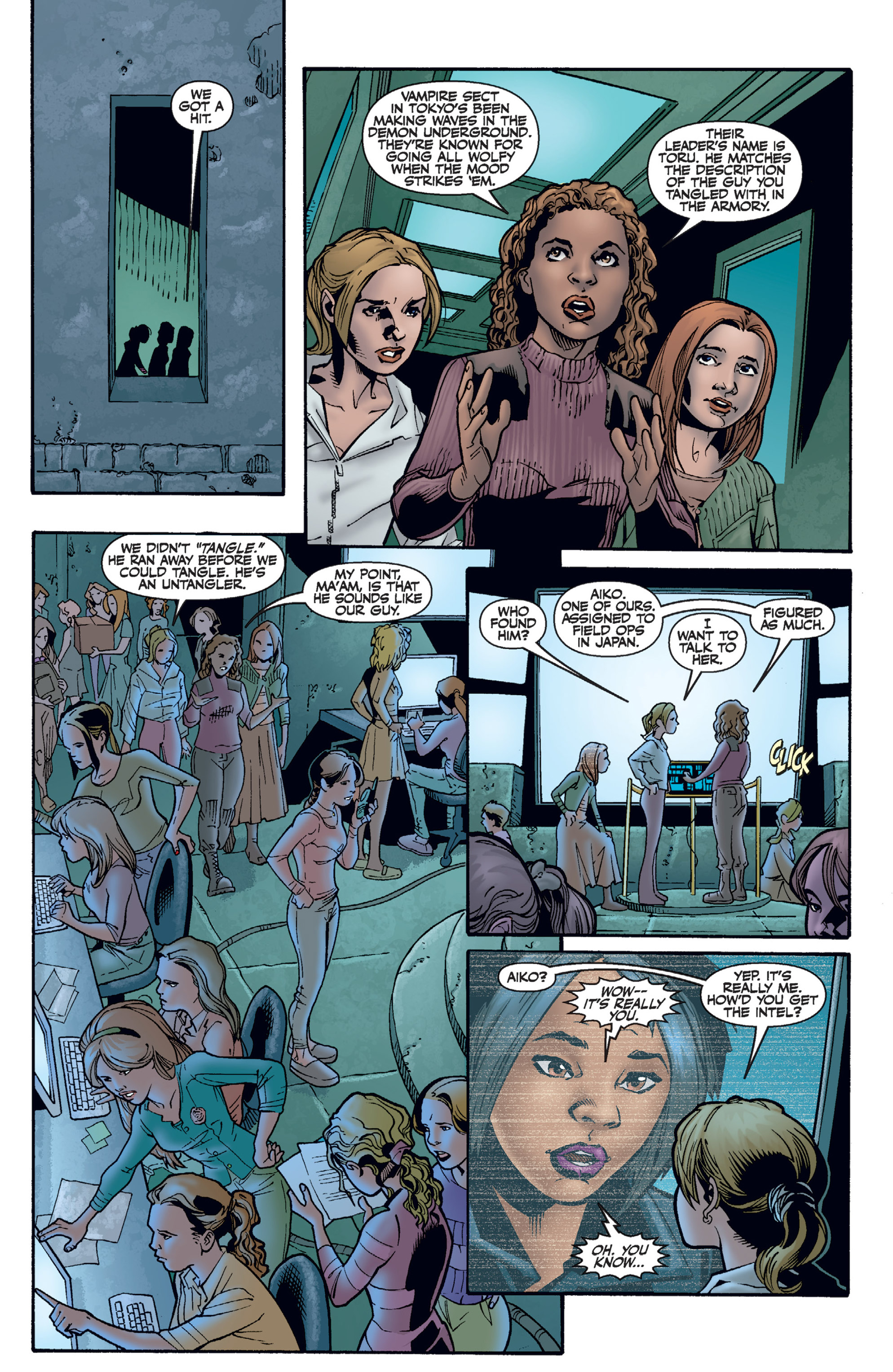 Read online Buffy the Vampire Slayer Season Eight comic -  Issue # _TPB 3 - Wolves at the Gate - 61