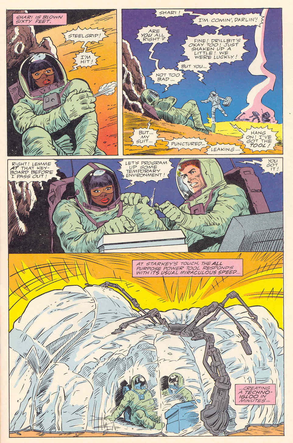 Read online Steelgrip Starkey comic -  Issue #4 - 21