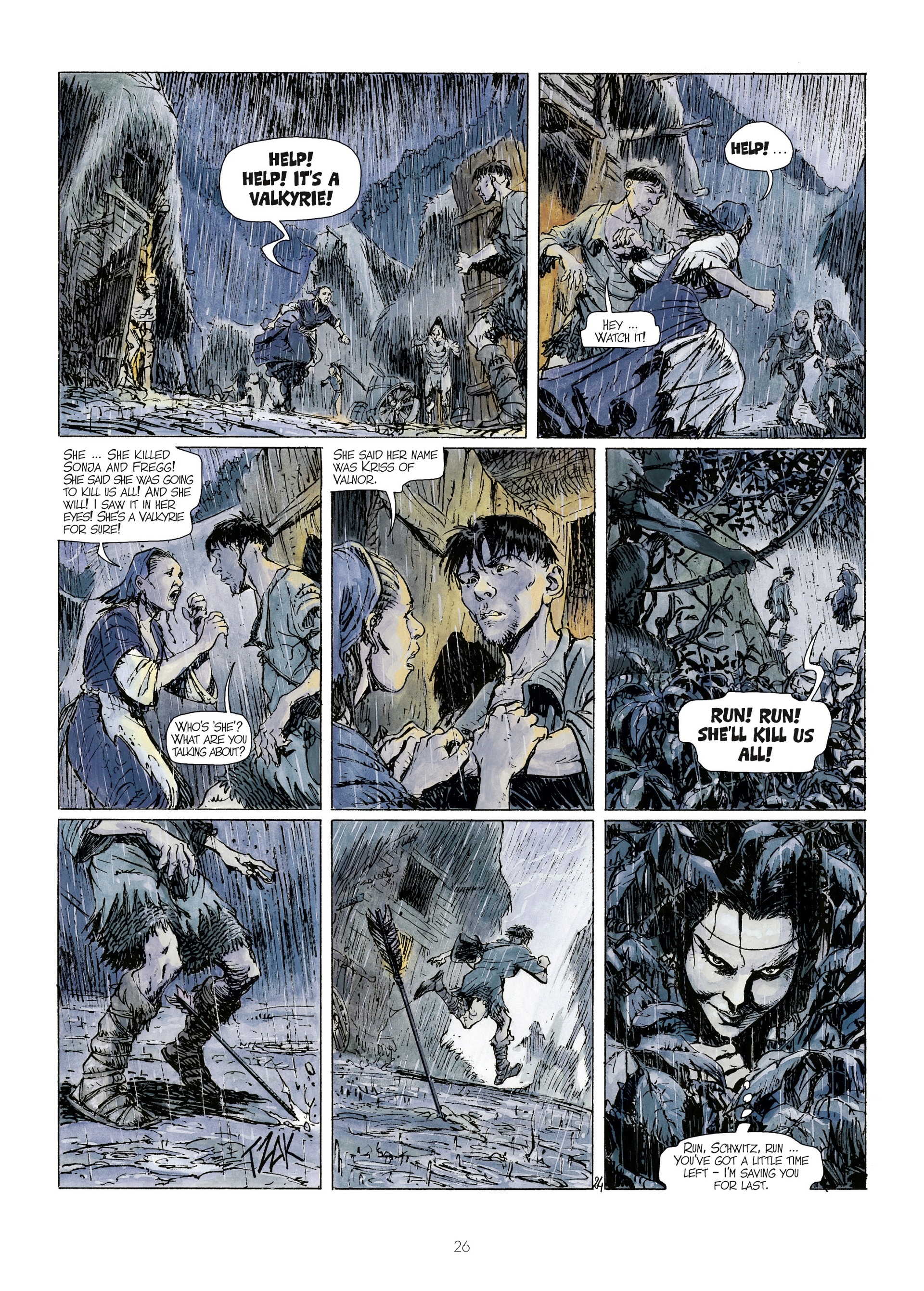Read online Kriss of Valnor: The Valkyries' Judgement comic -  Issue # Full - 27