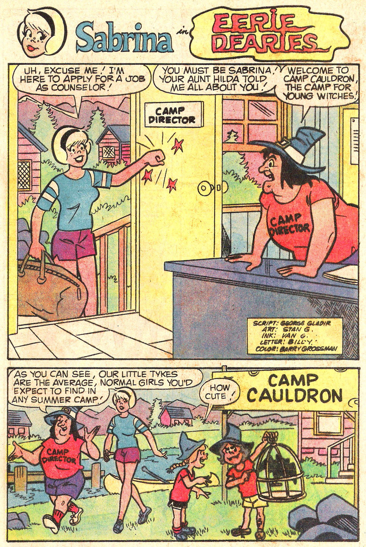 Read online Sabrina The Teenage Witch (1971) comic -  Issue #69 - 29