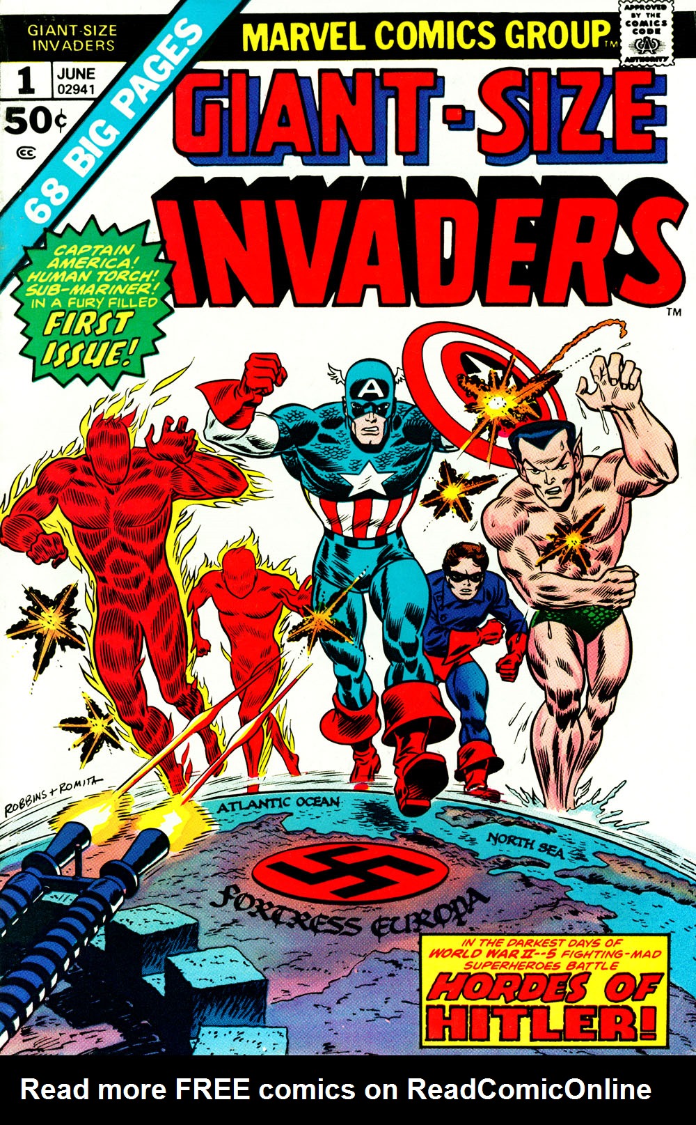 Read online Giant-Size Invaders comic -  Issue #1 - 1