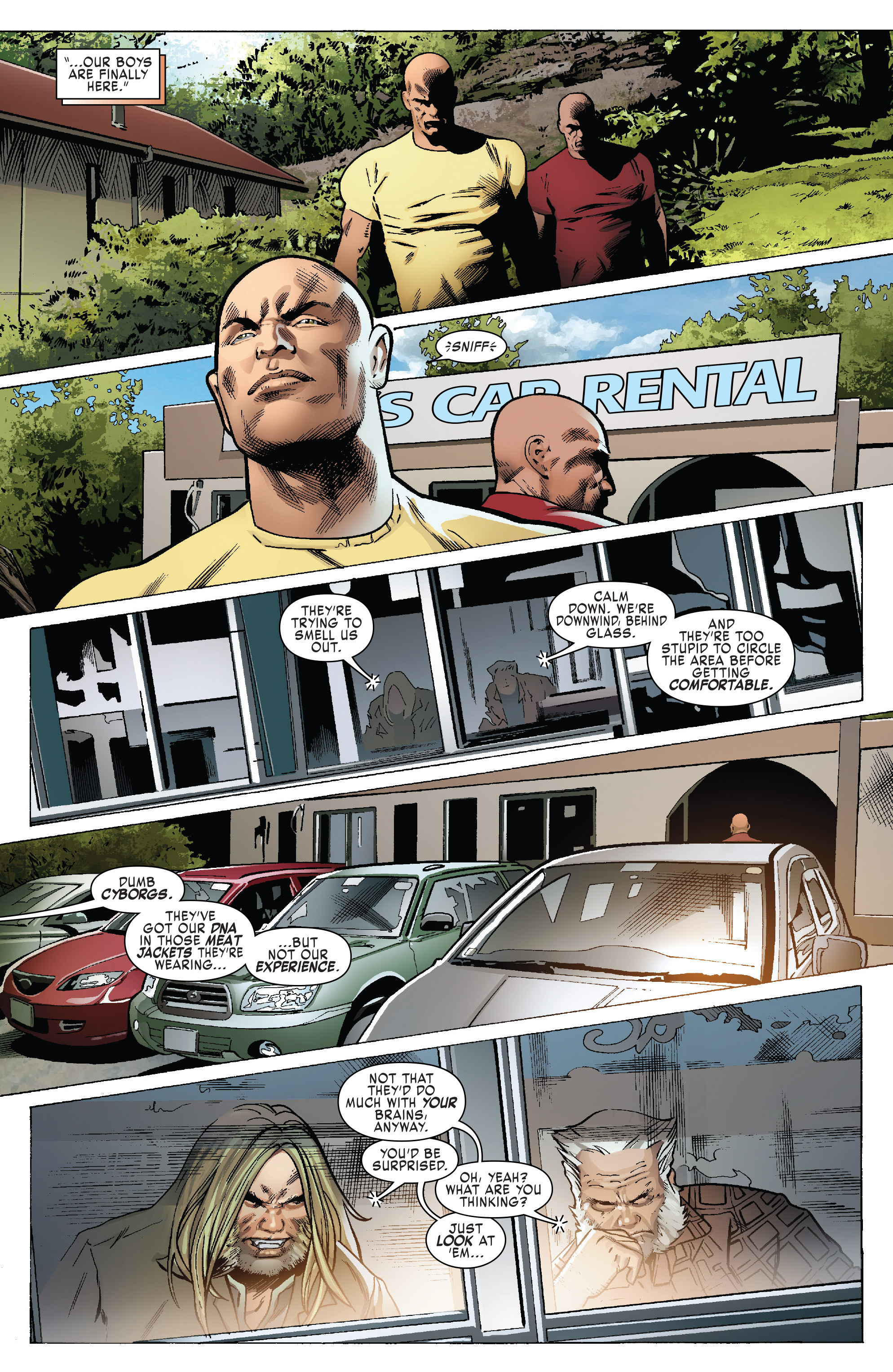 Read online Weapon X (2017) comic -  Issue #3 - 4