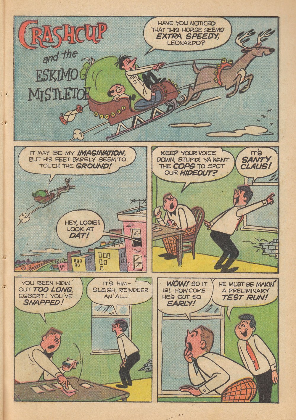 Read online Alvin and His Pals in Merry Christmas with Clyde Crashcup and Leonardo comic -  Issue # Full - 31