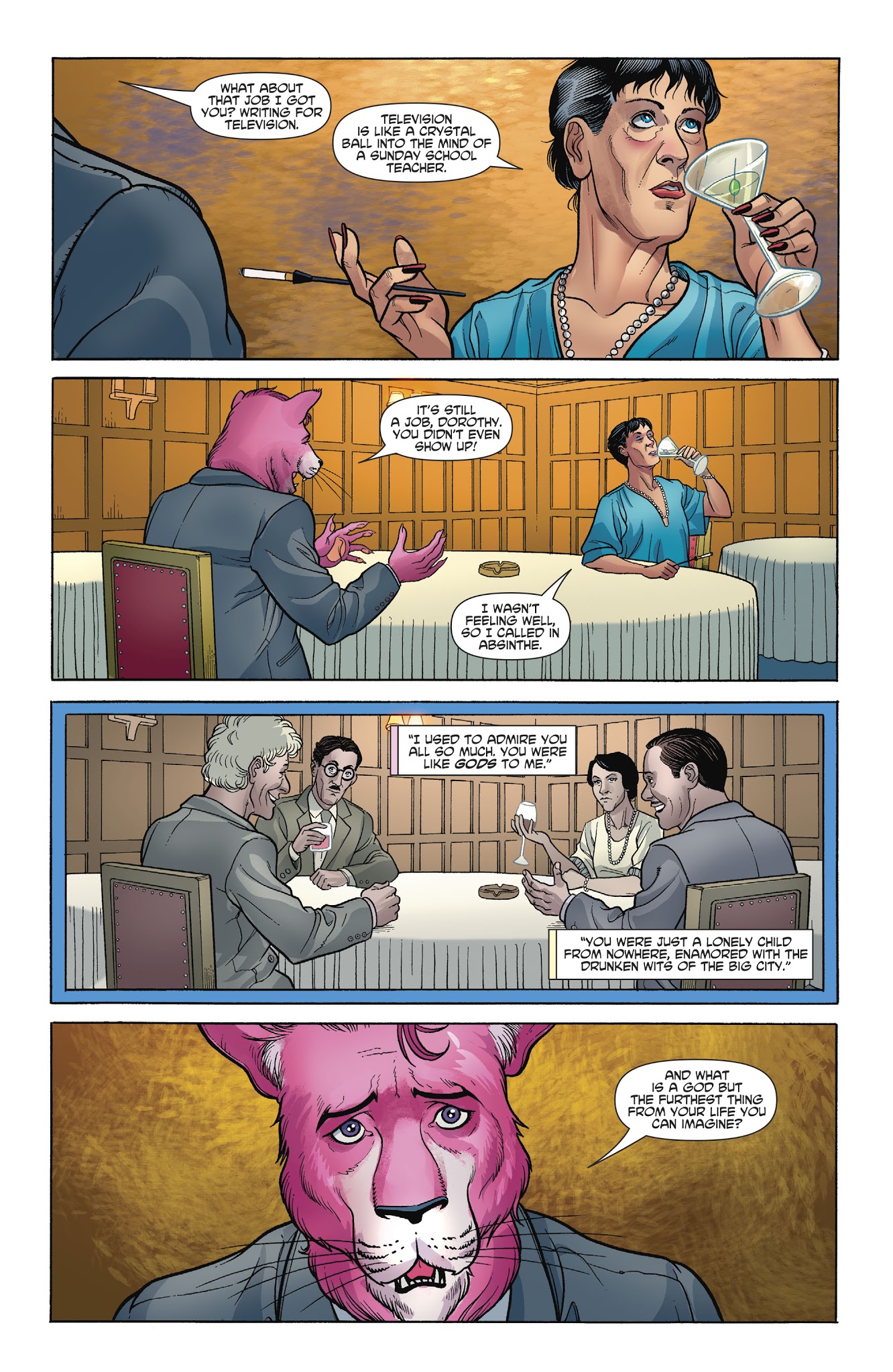 Read online Exit Stage Left: The Snagglepuss Chronicles comic -  Issue #1 - 17