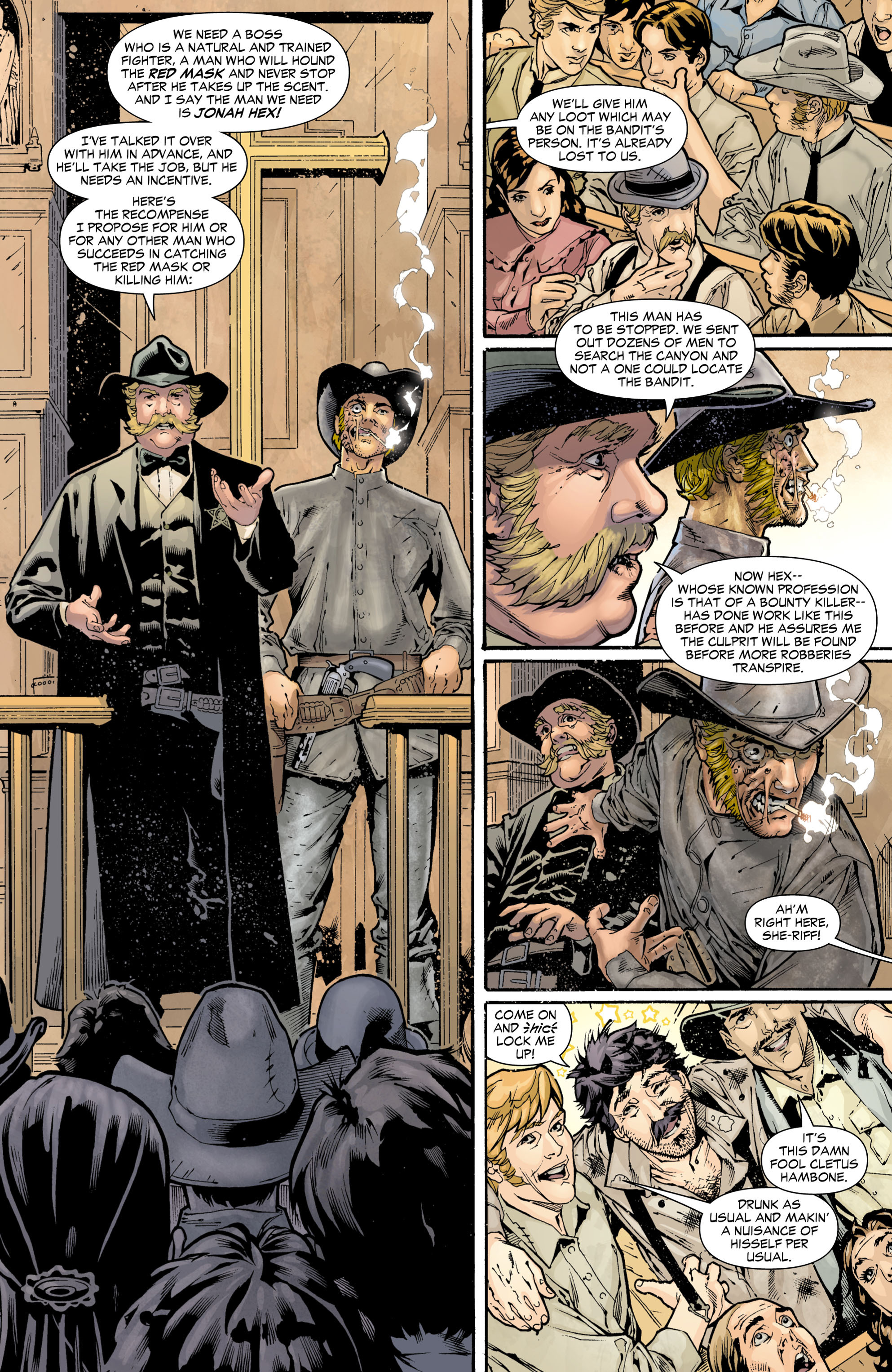 Read online Jonah Hex (2006) comic -  Issue #31 - 2