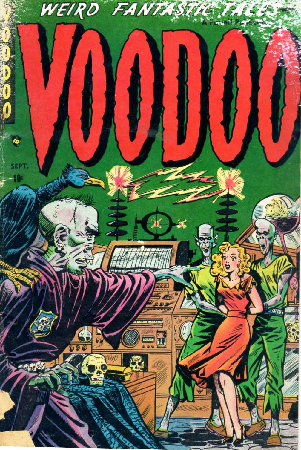 Read online Voodoo (1952) comic -  Issue #3 - 1