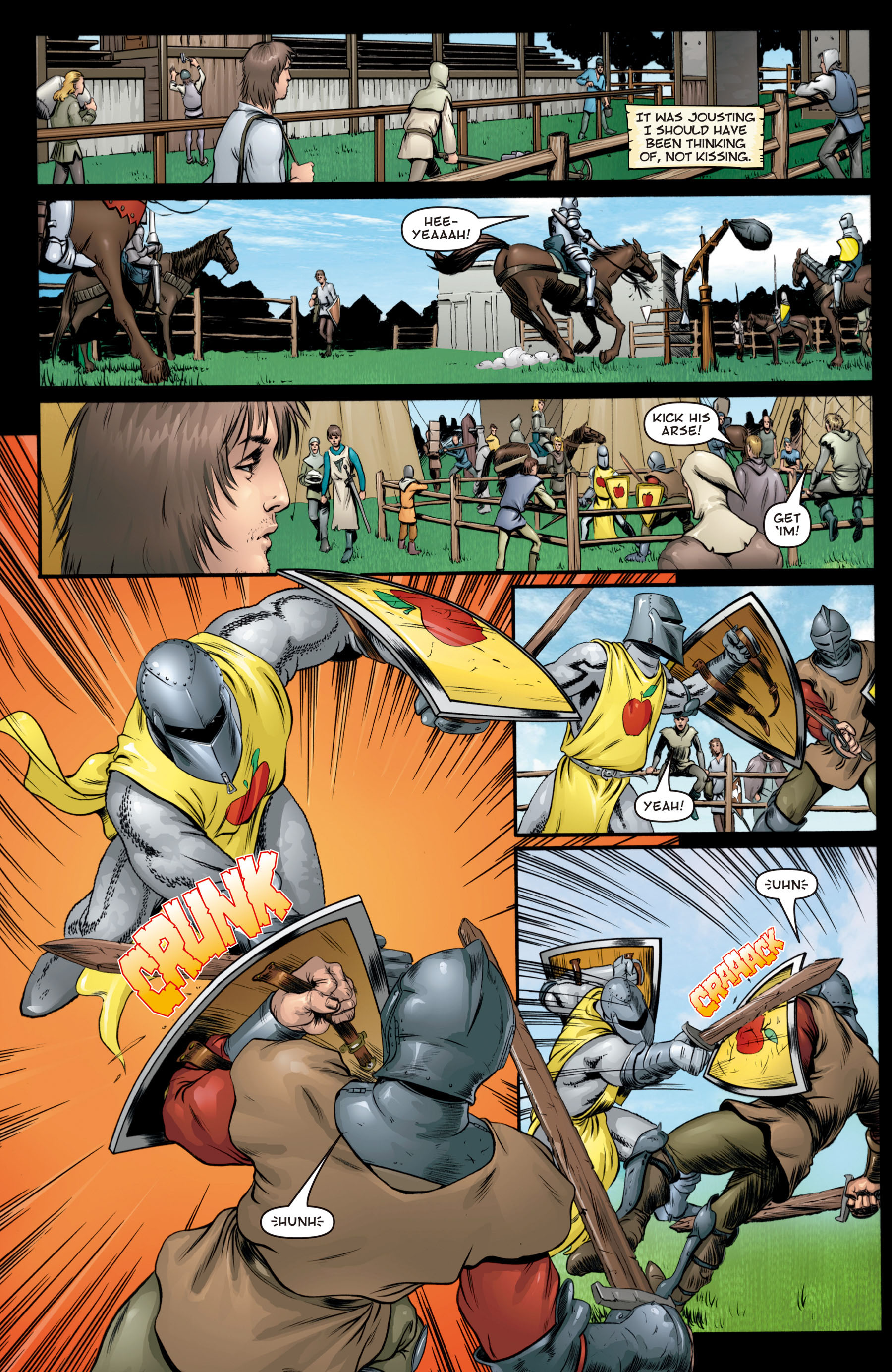 Read online The Hedge Knight: The Graphic Novel comic -  Issue # Full - 45