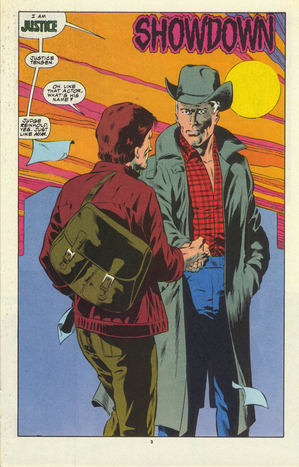 Read online Justice (1986) comic -  Issue #24 - 5