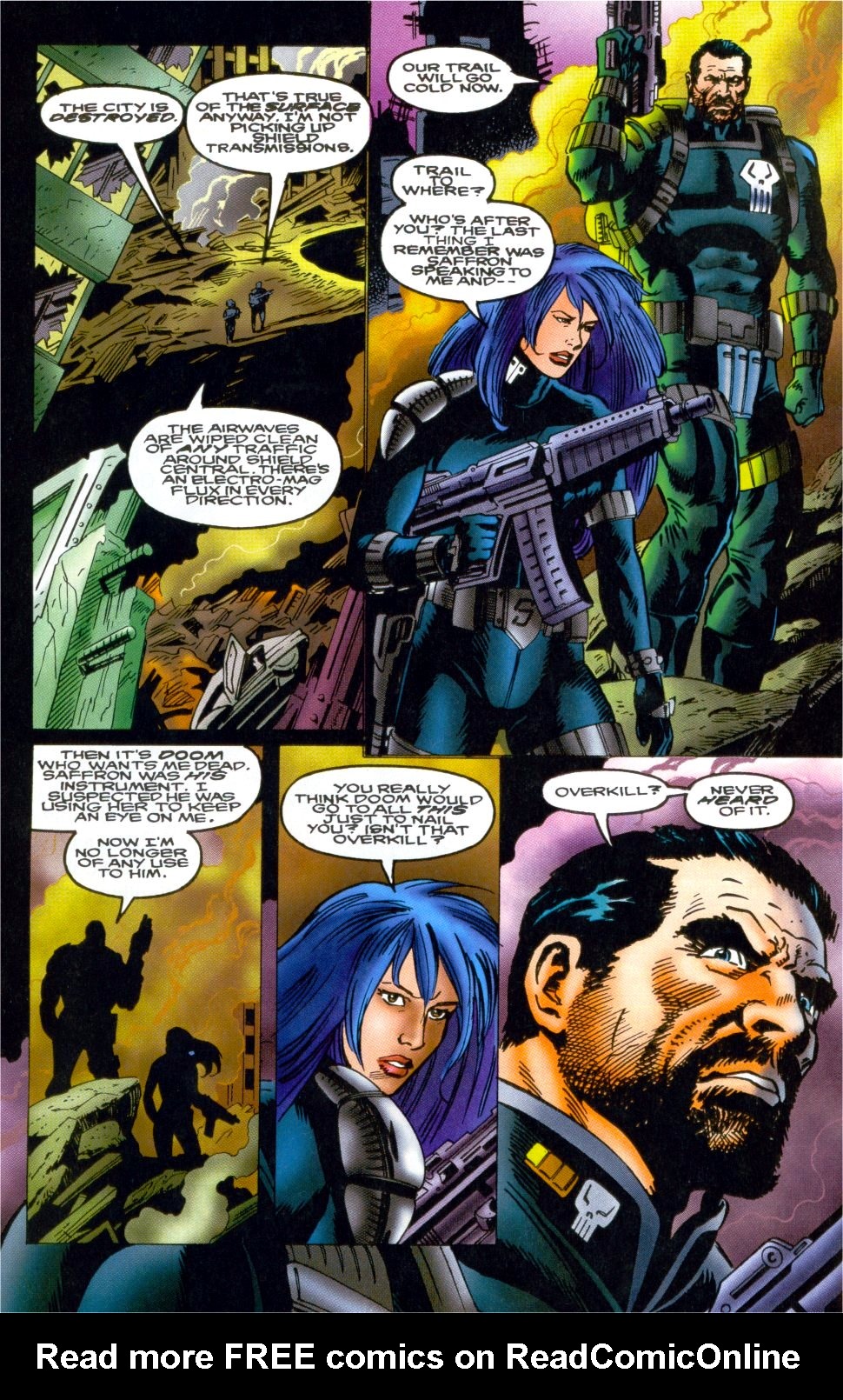 Read online Punisher 2099 comic -  Issue #32 - 23