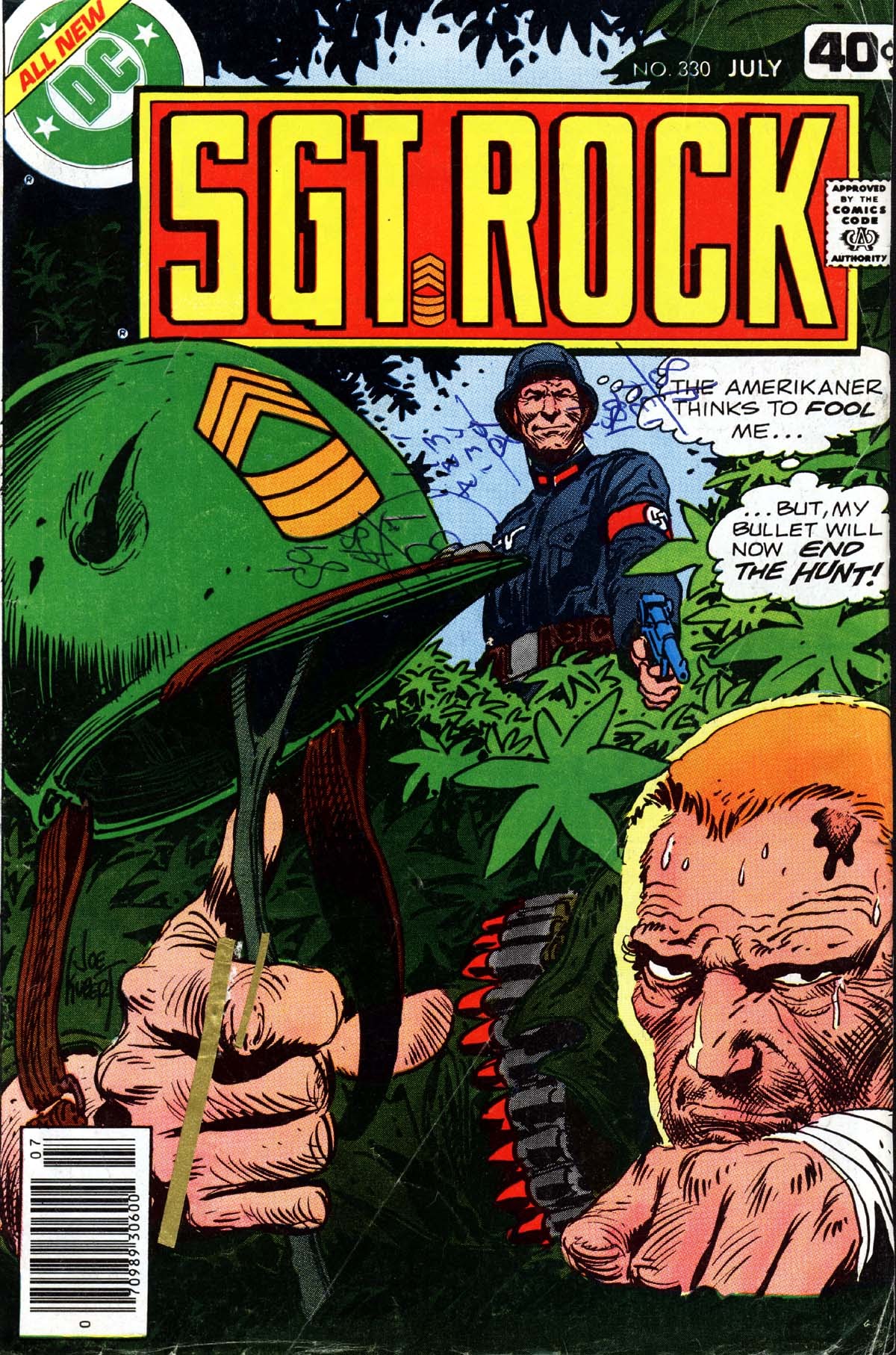 Read online Sgt. Rock comic -  Issue #330 - 1