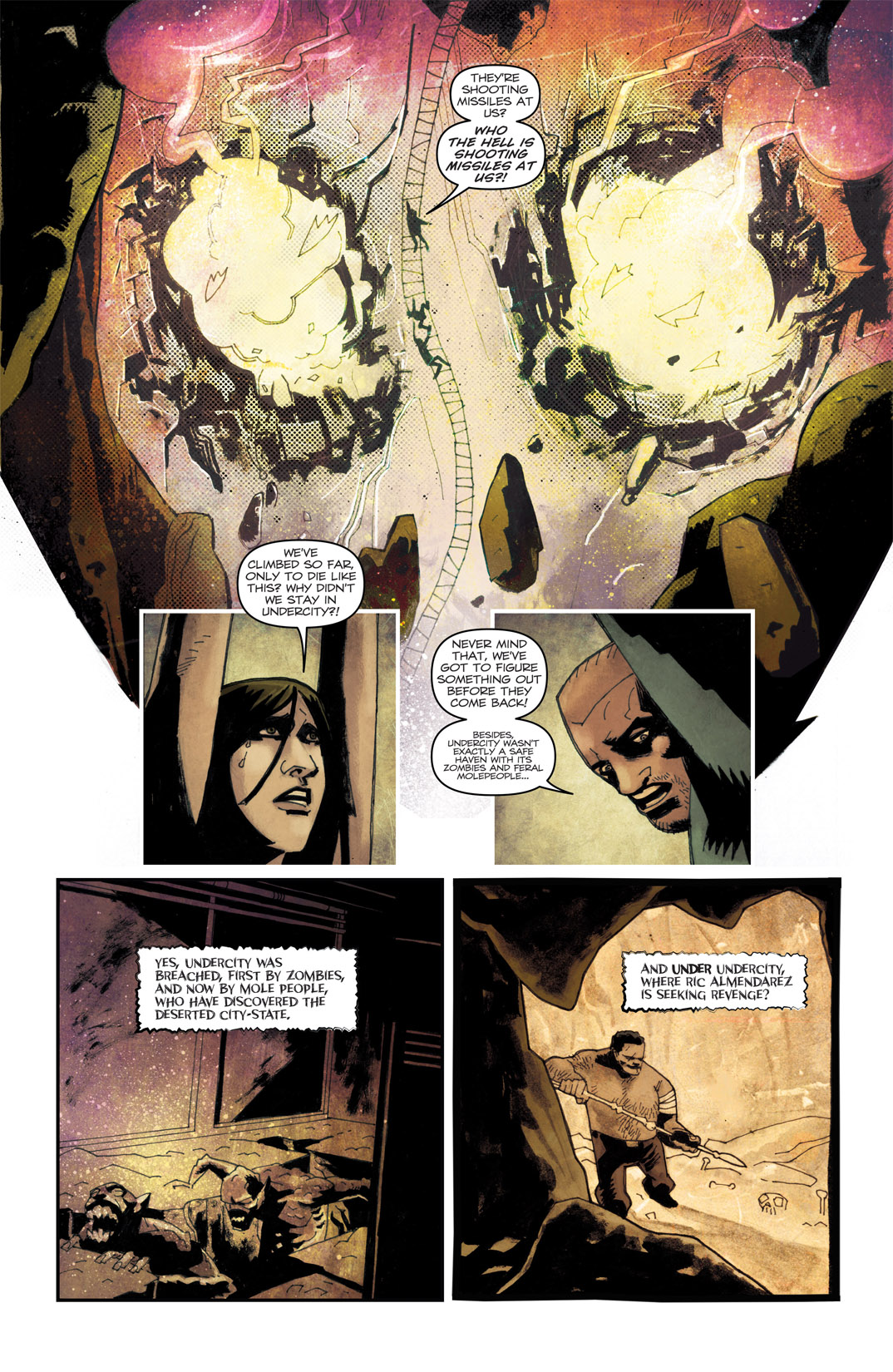 Read online Zombies vs Robots: Undercity comic -  Issue #4 - 9