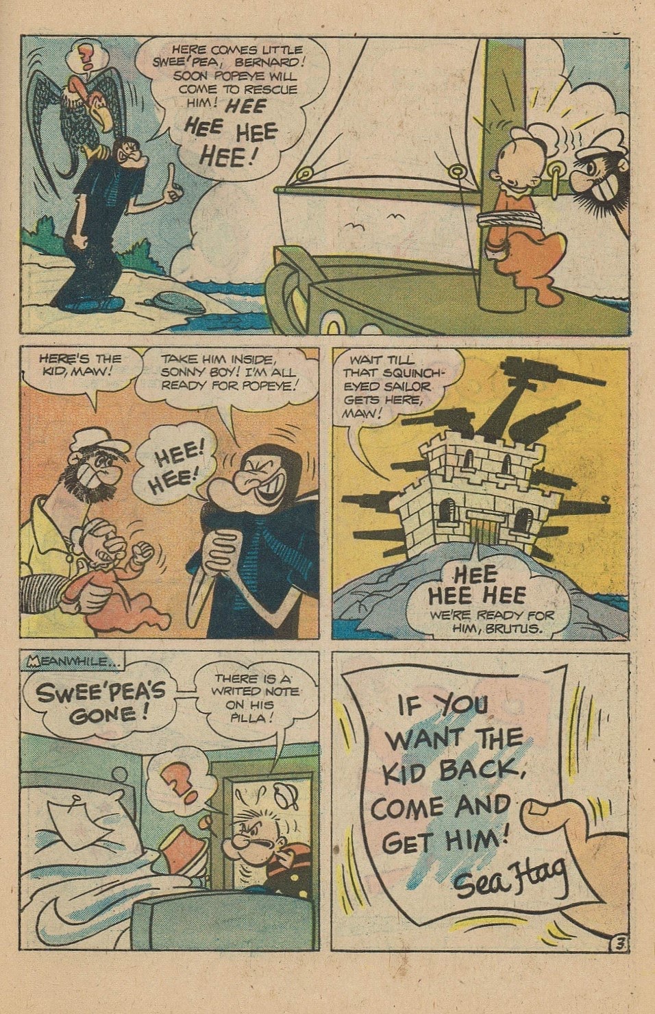 Read online Popeye (1948) comic -  Issue #136 - 27