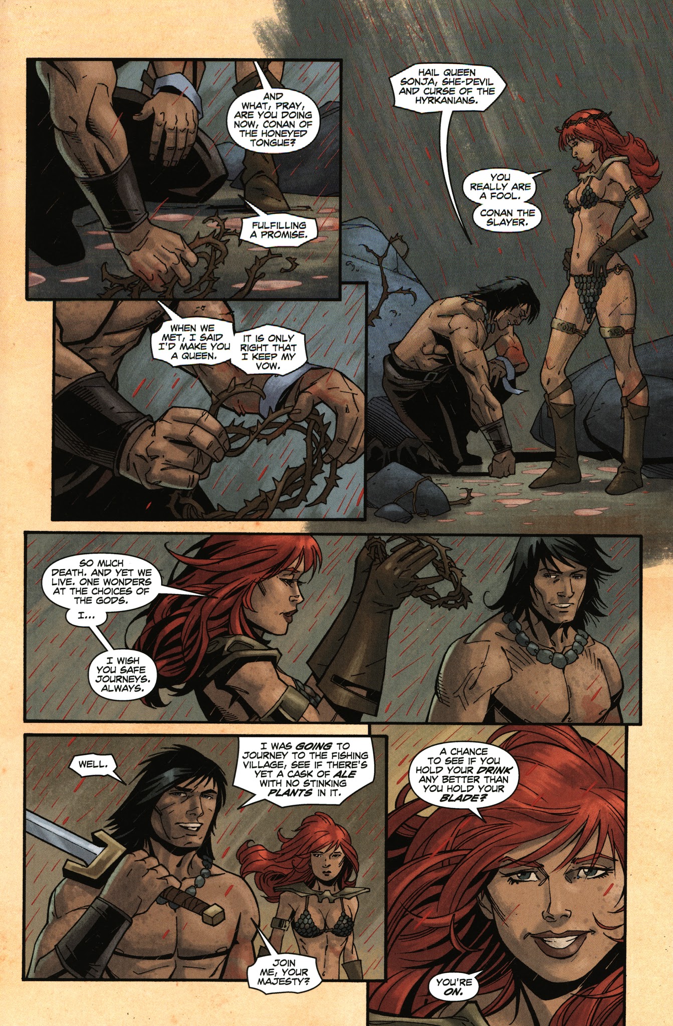 Read online Conan Red Sonja comic -  Issue #4 - 25