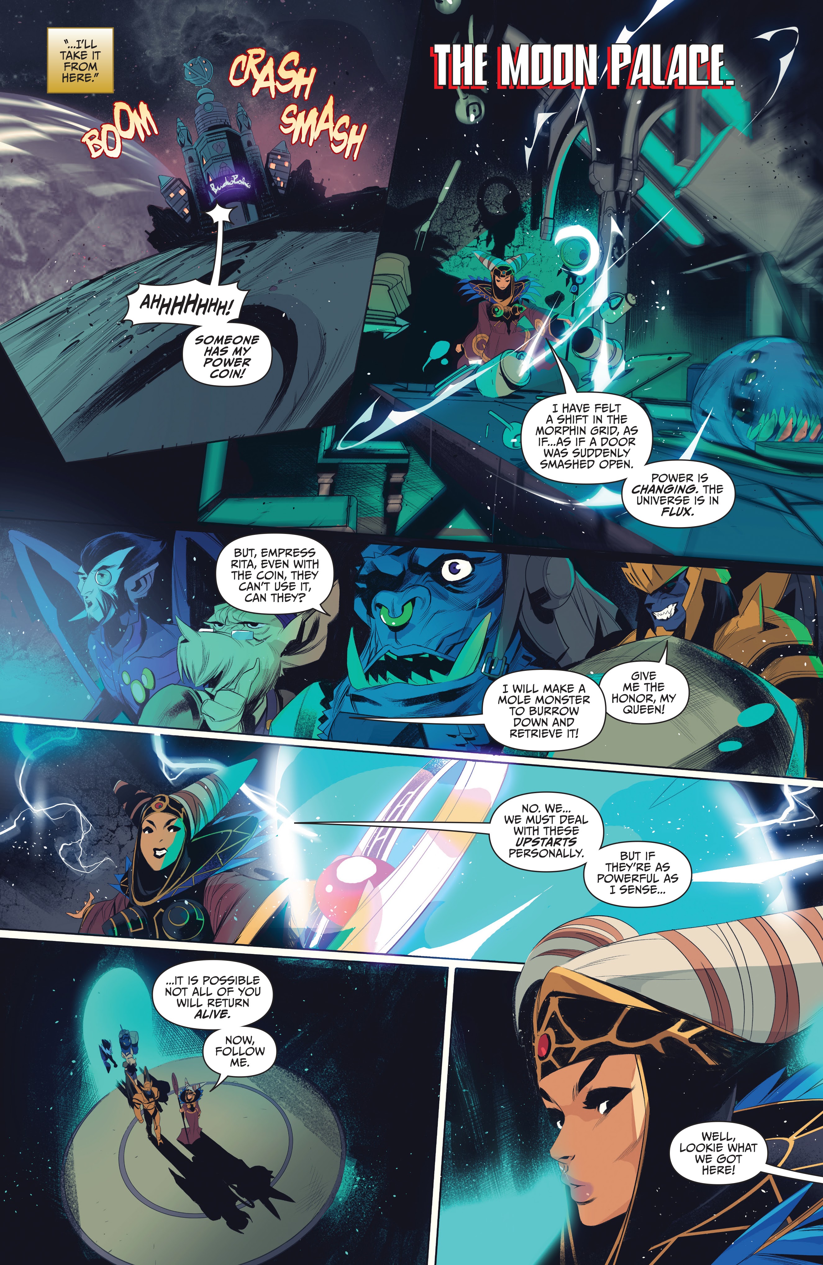 Read online Mighty Morphin Power Rangers: Teenage Mutant Ninja Turtles comic -  Issue # _TPB - 53