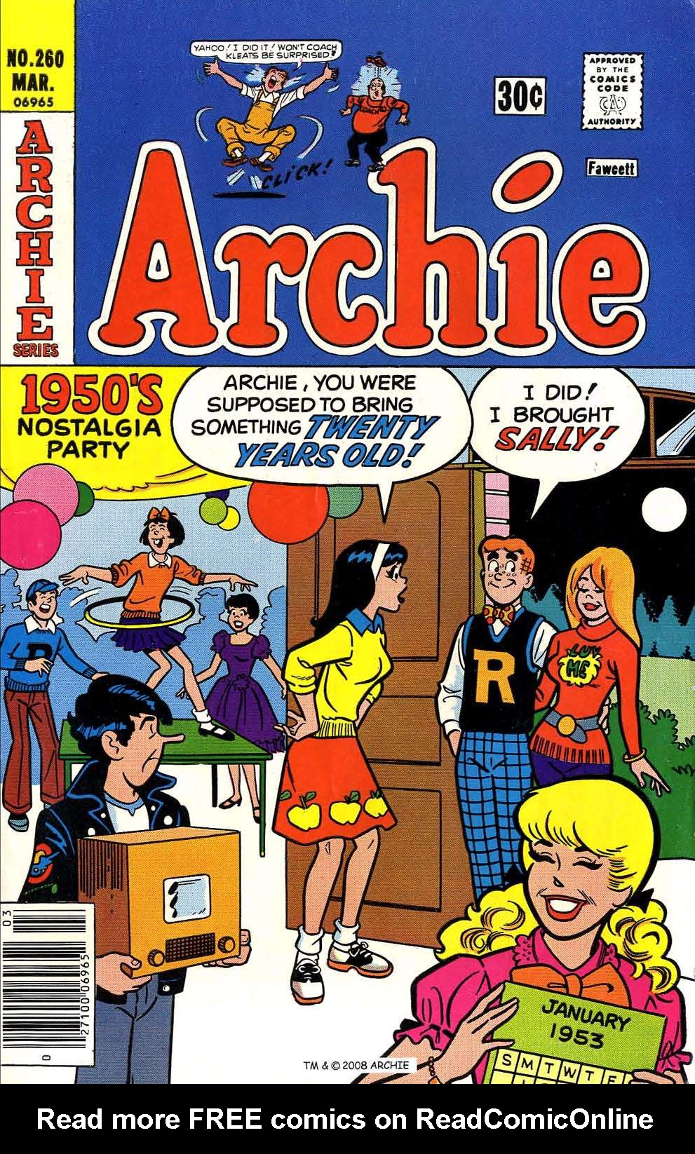Read online Archie (1960) comic -  Issue #260 - 1