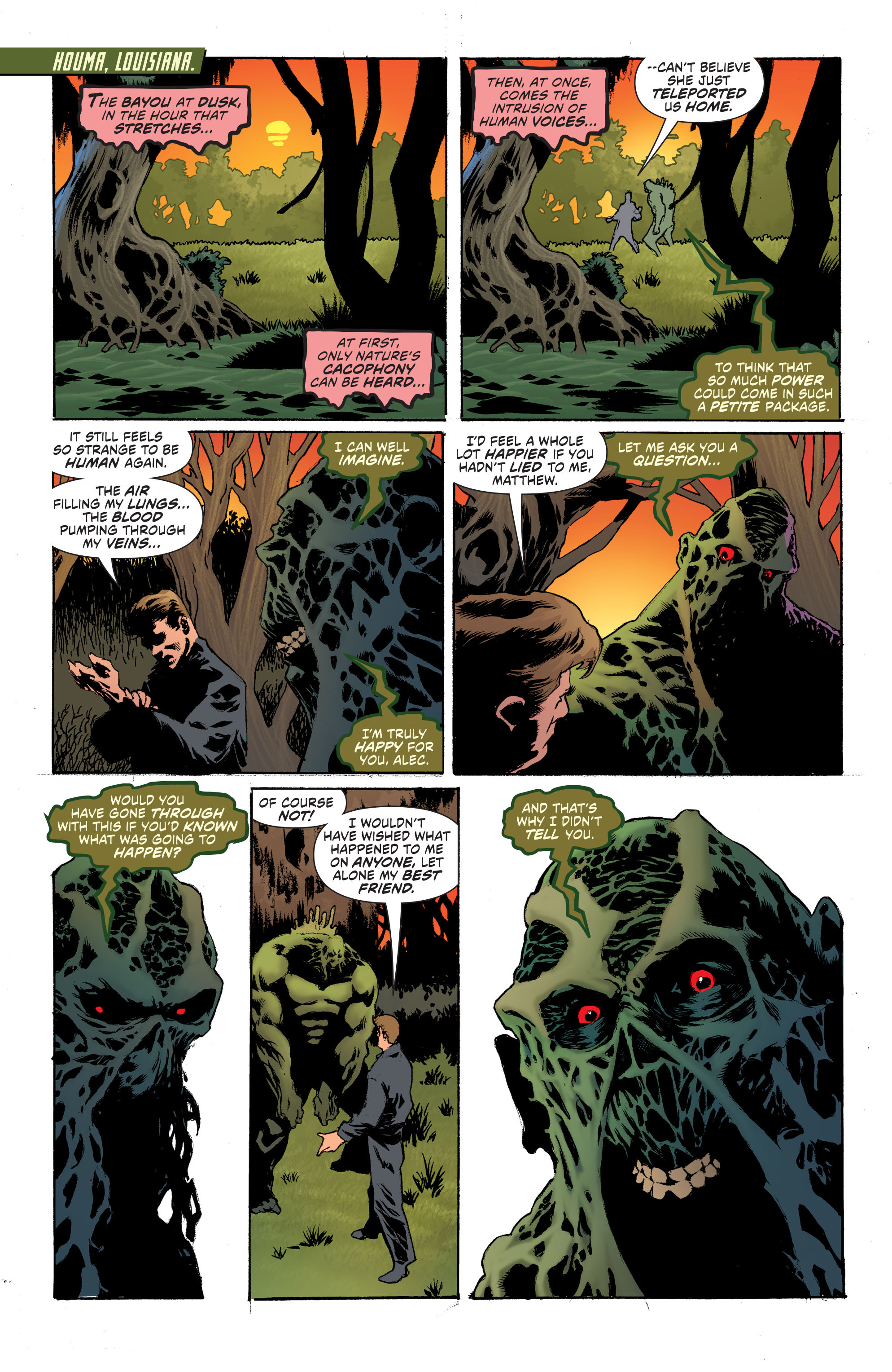 Read online Swamp Thing (2016) comic -  Issue #4 - 7