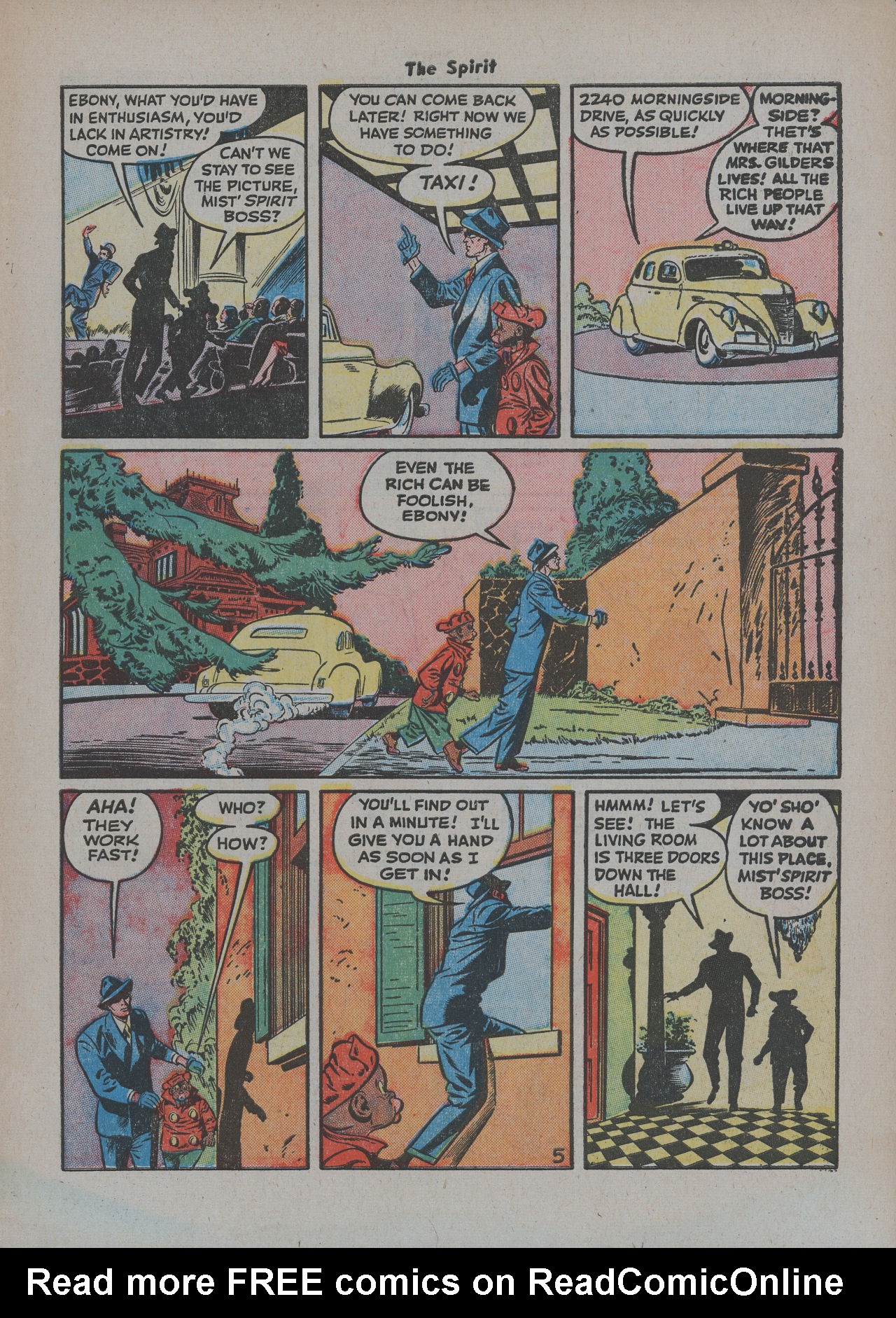 Read online The Spirit (1944) comic -  Issue #12 - 7