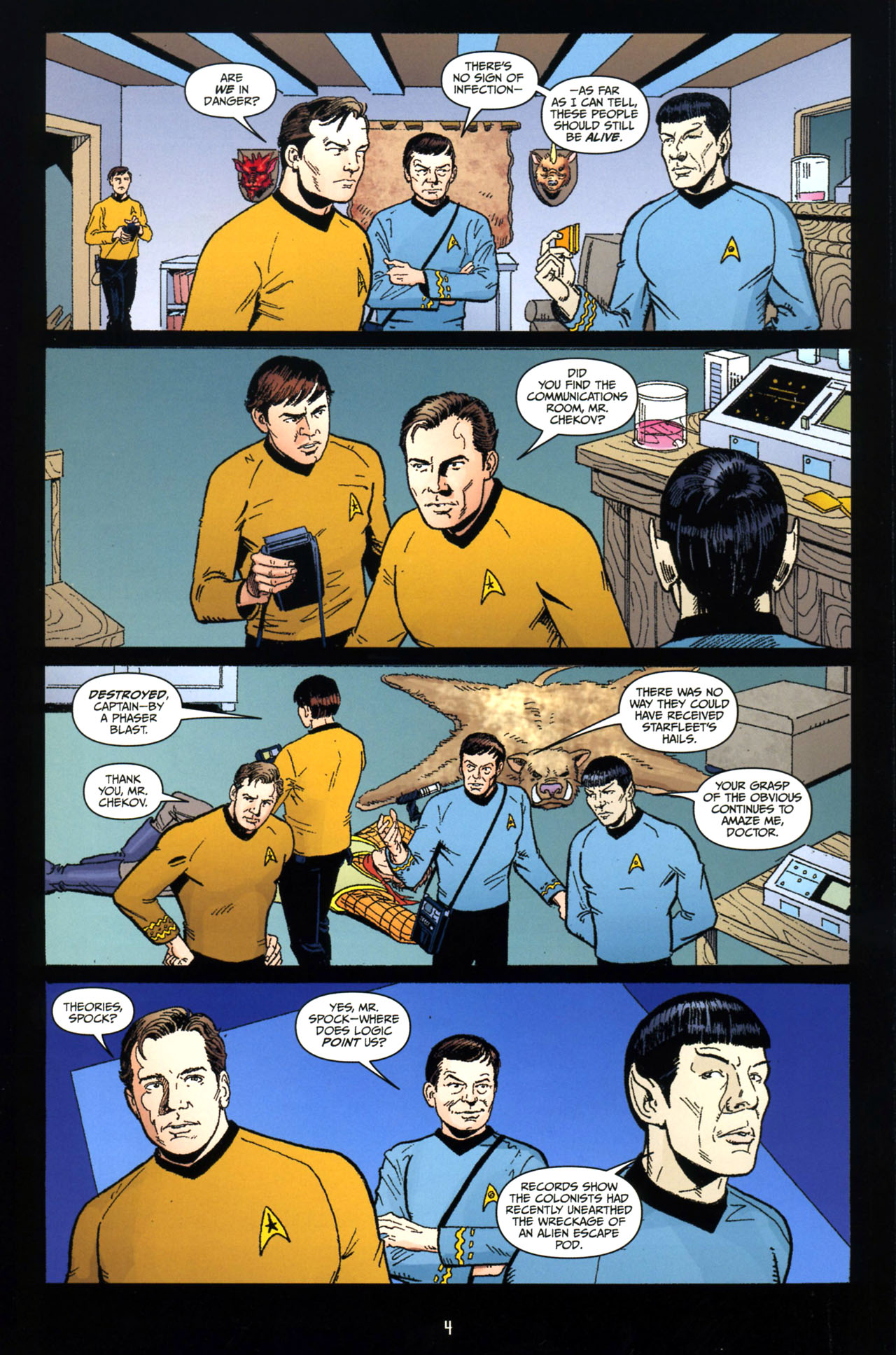 Read online Star Trek: Year Four comic -  Issue #3 - 6