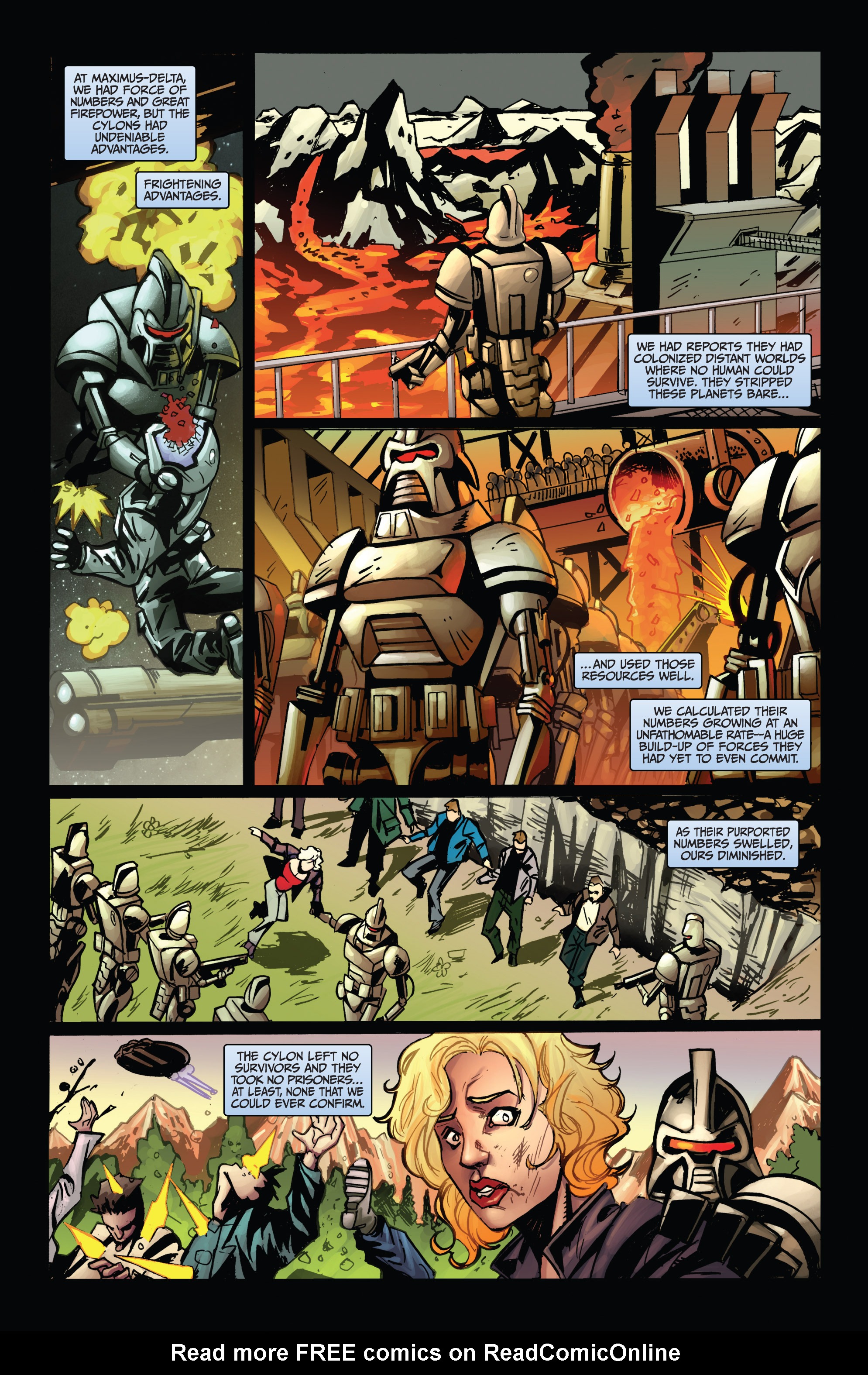 Read online Battlestar Galactica: Cylon War comic -  Issue #4 - 8