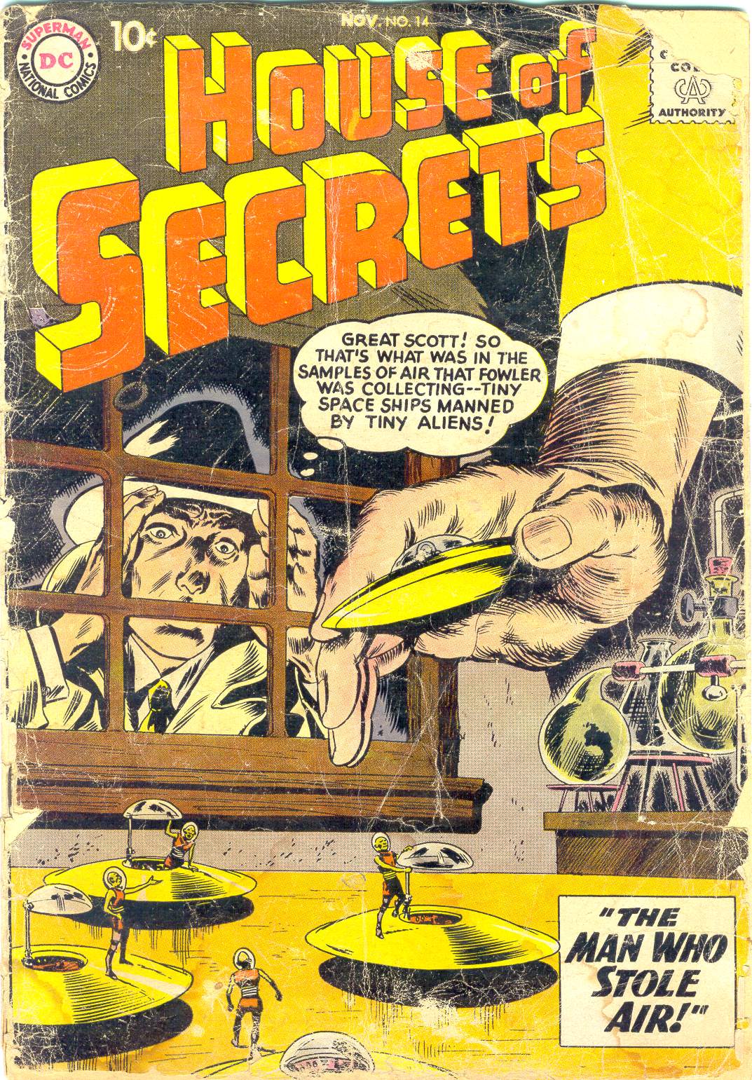 Read online House of Secrets (1956) comic -  Issue #14 - 1