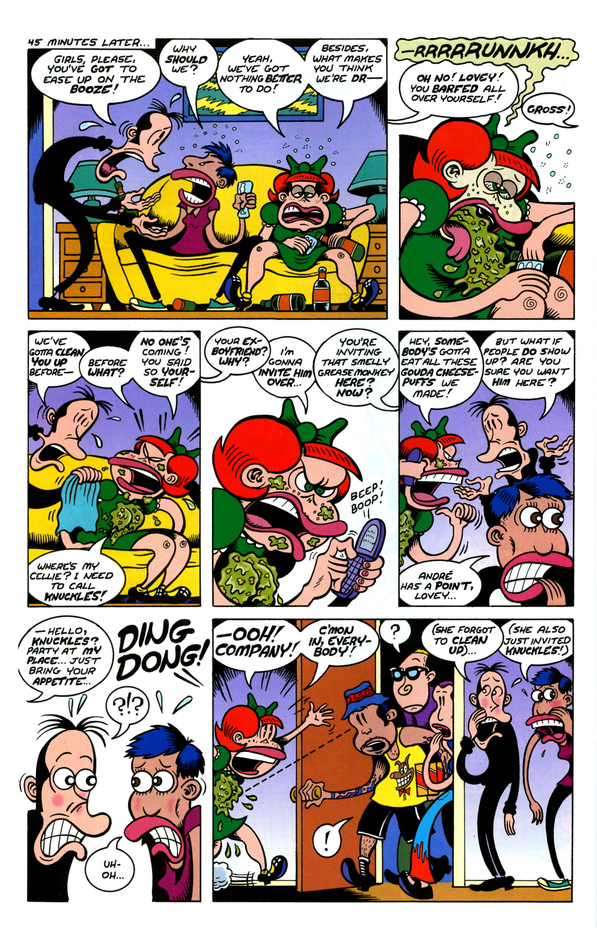 Read online Hate comic -  Issue # _Annual 4 - 31