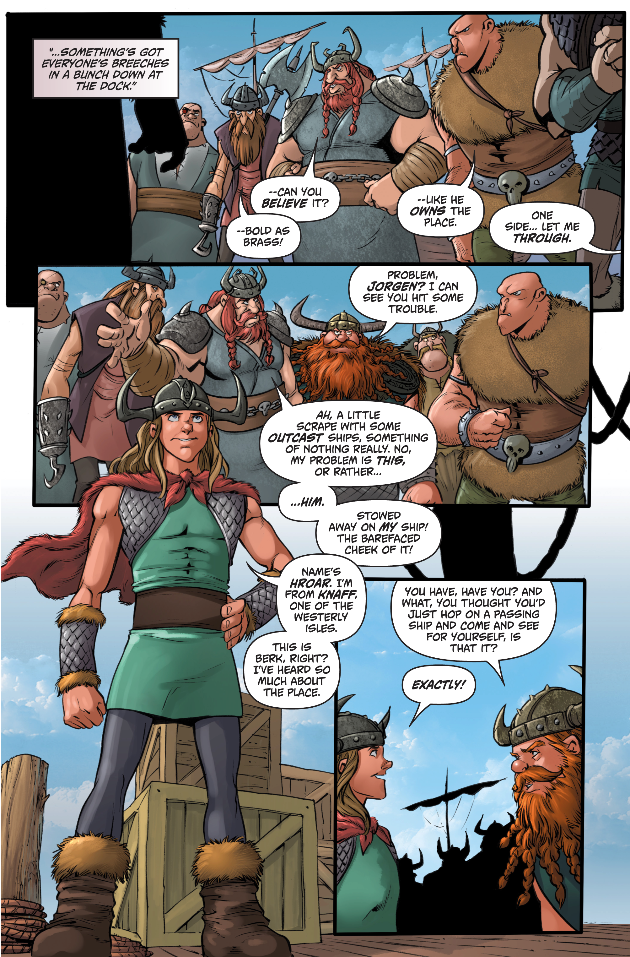 Read online DreamWorks Dragons: Riders of Berk comic -  Issue # _TPB - 67
