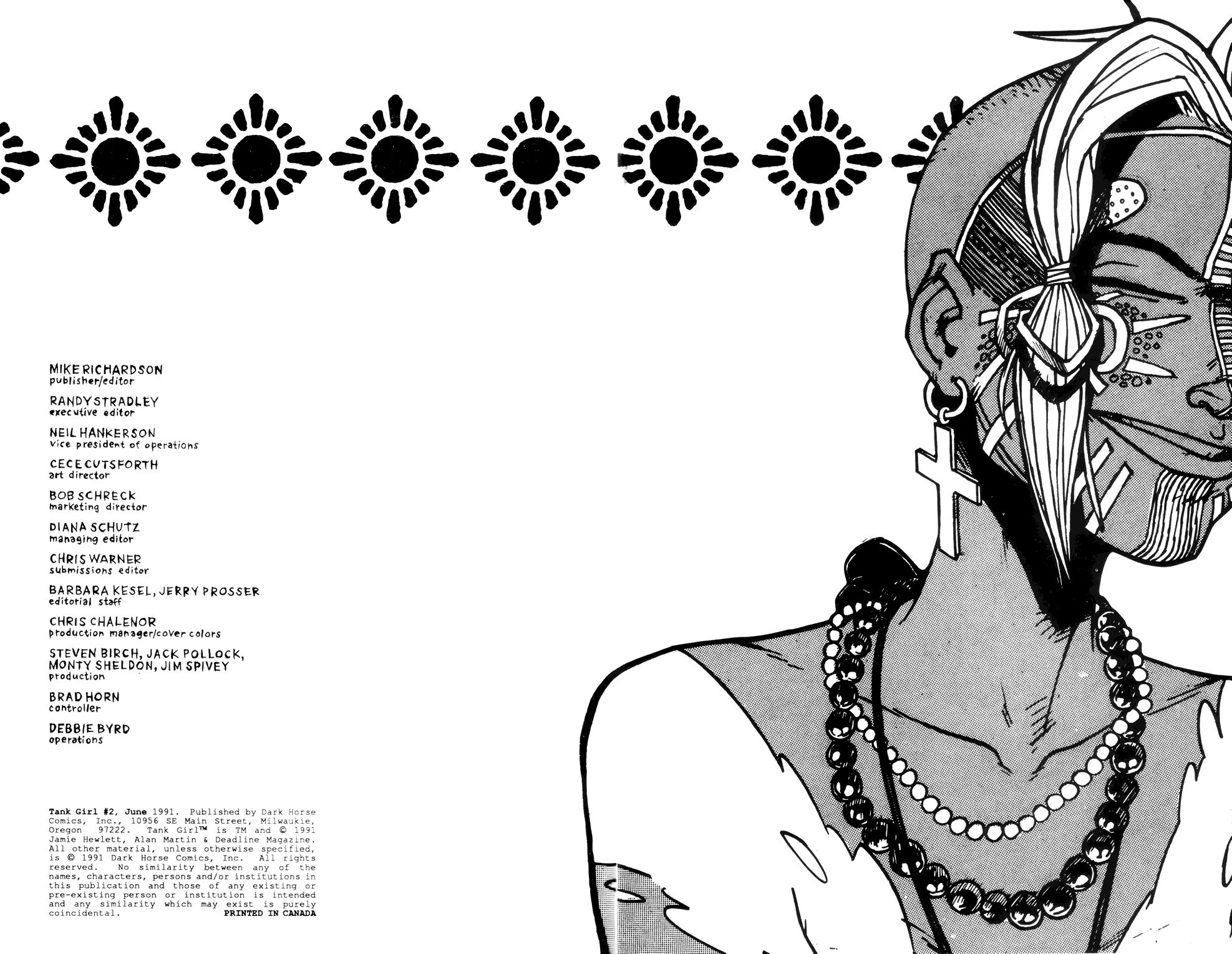 Read online Tank Girl (1991) comic -  Issue #2 - 2