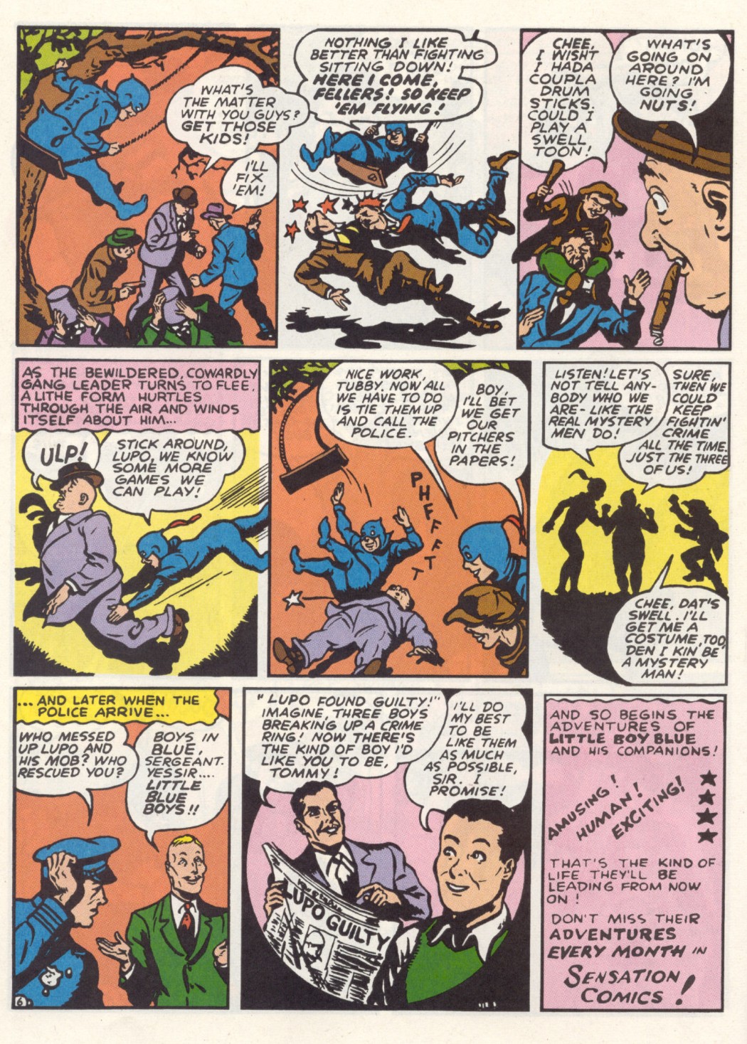 Read online Sensation (Mystery) Comics comic -  Issue #1 - 54