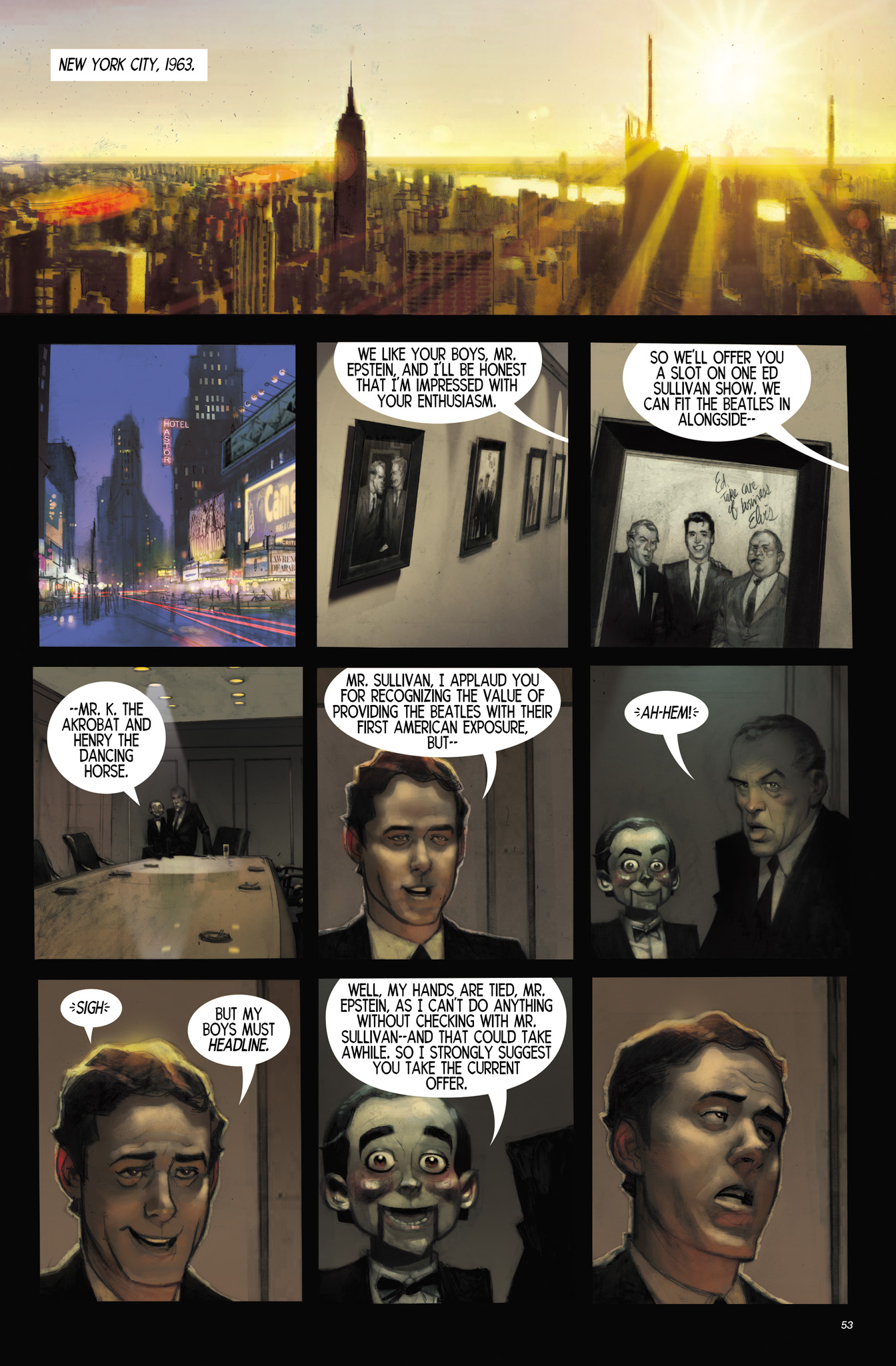 Read online The Fifth Beatle: The Brian Epstein Story comic -  Issue # TPB - 50