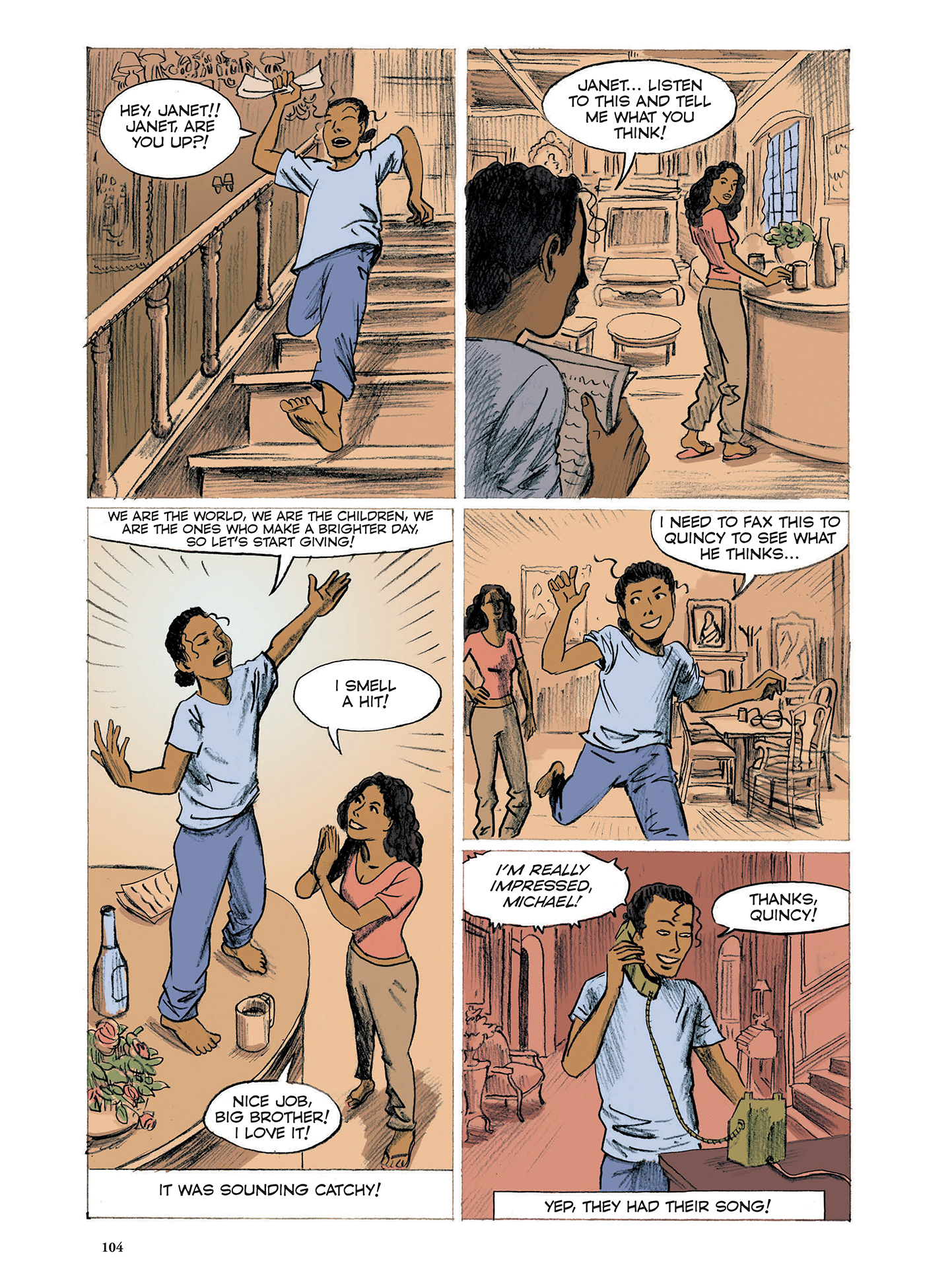 Read online Michael Jackson in Comics comic -  Issue # TPB (Part 2) - 4