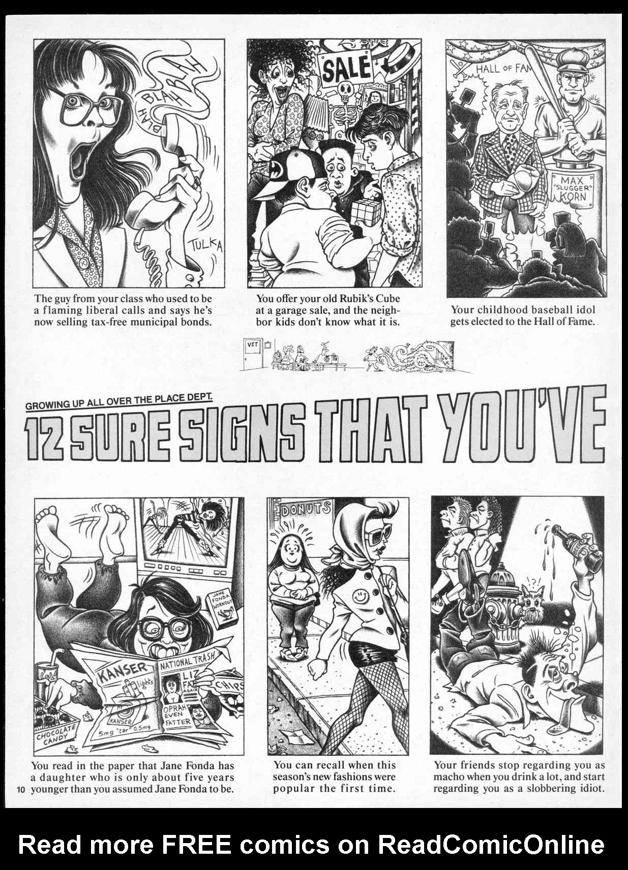 Read online MAD comic -  Issue #297 - 12