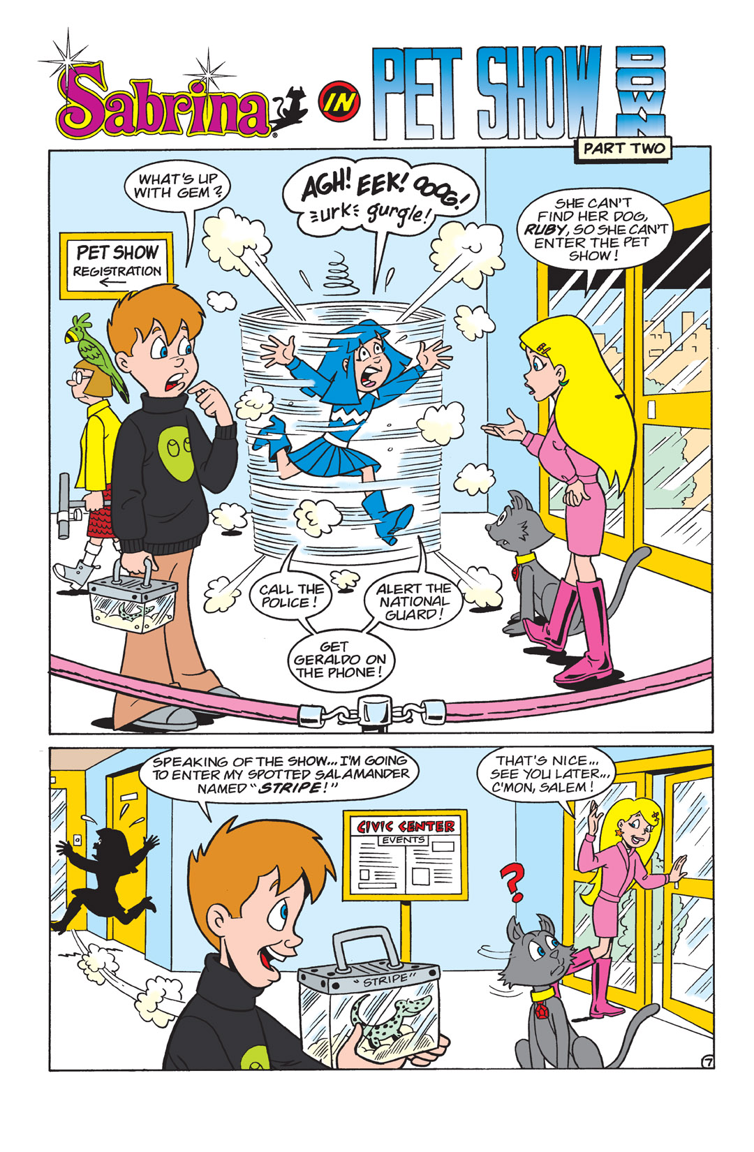 Read online Sabrina the Teenage Witch (2000) comic -  Issue #3 - 8