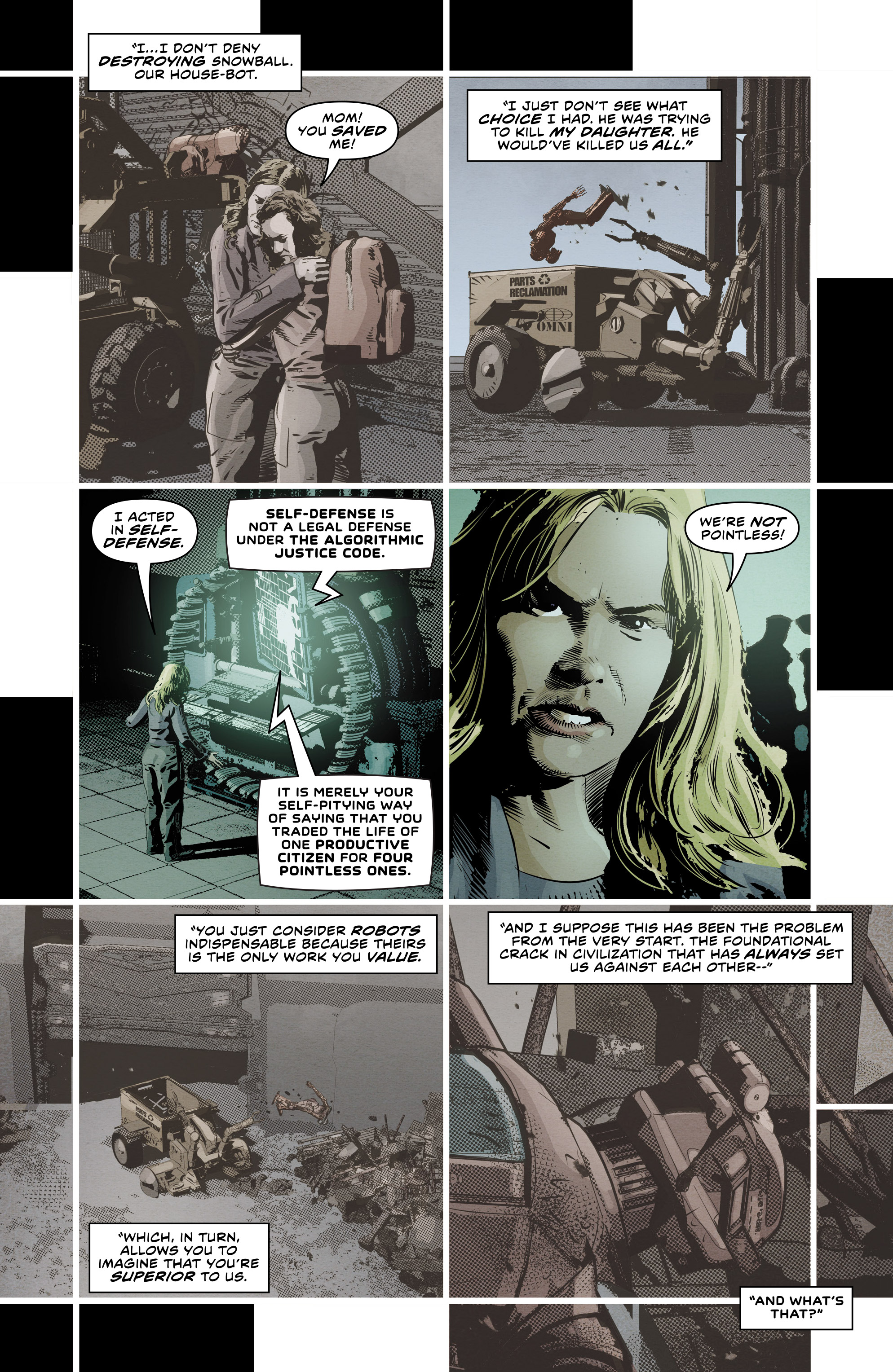 Read online Not All Robots comic -  Issue #5 - 7